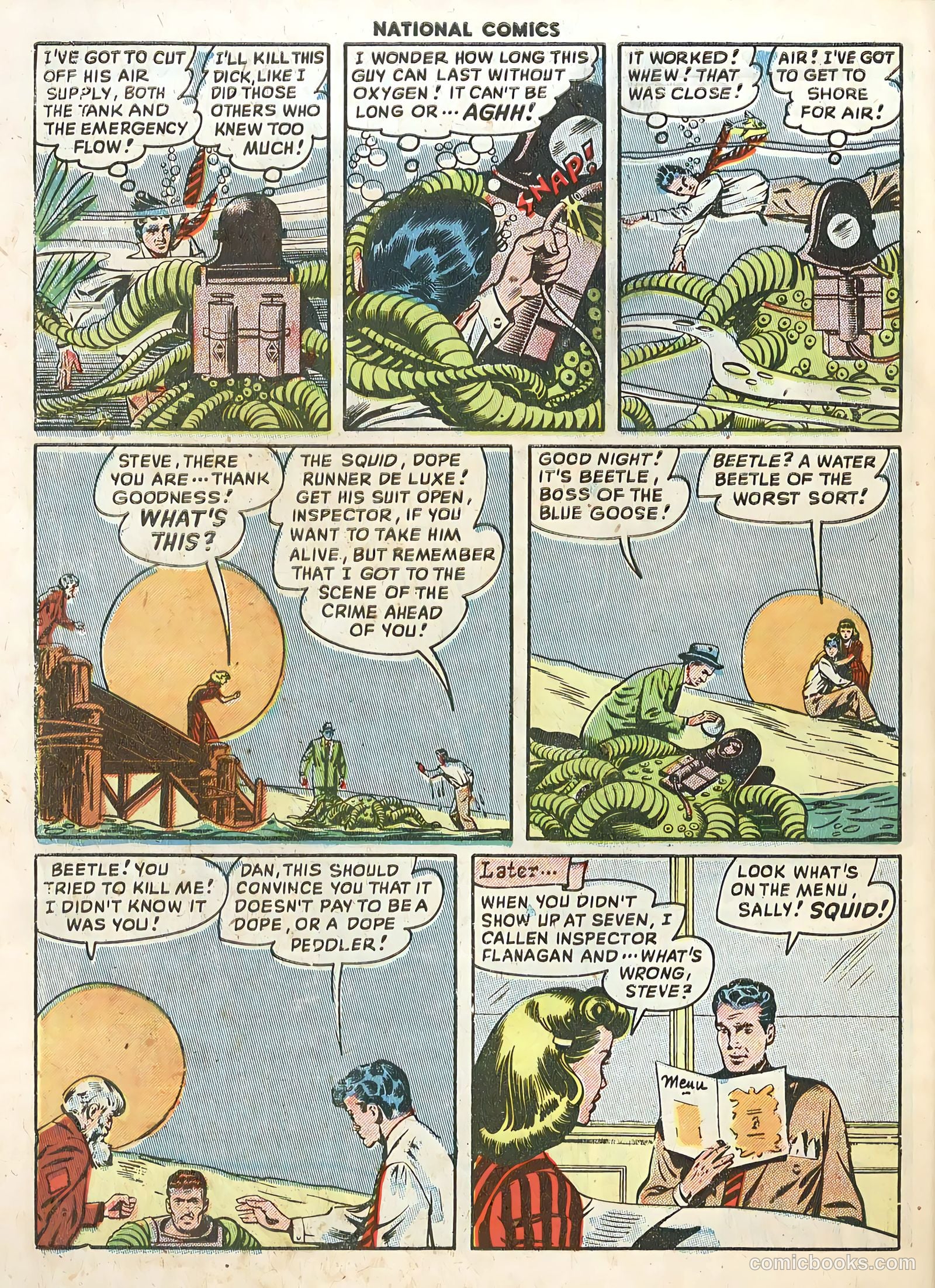 National Comics #72 (1949) — page 34 of 36
