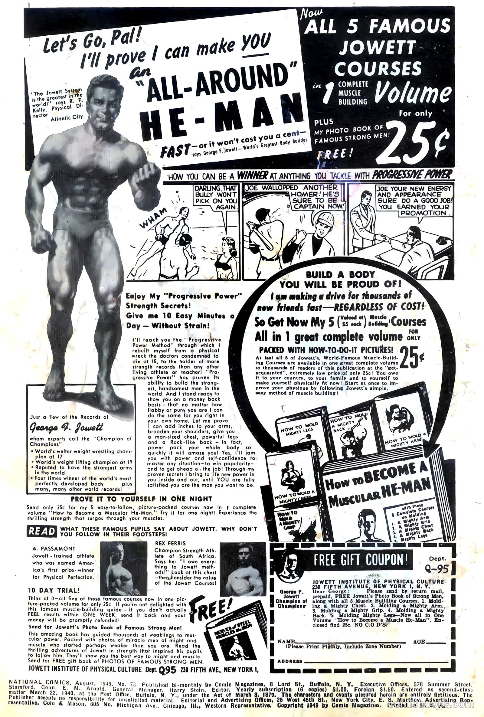 National Comics #73 (1949) — page 2 of 36