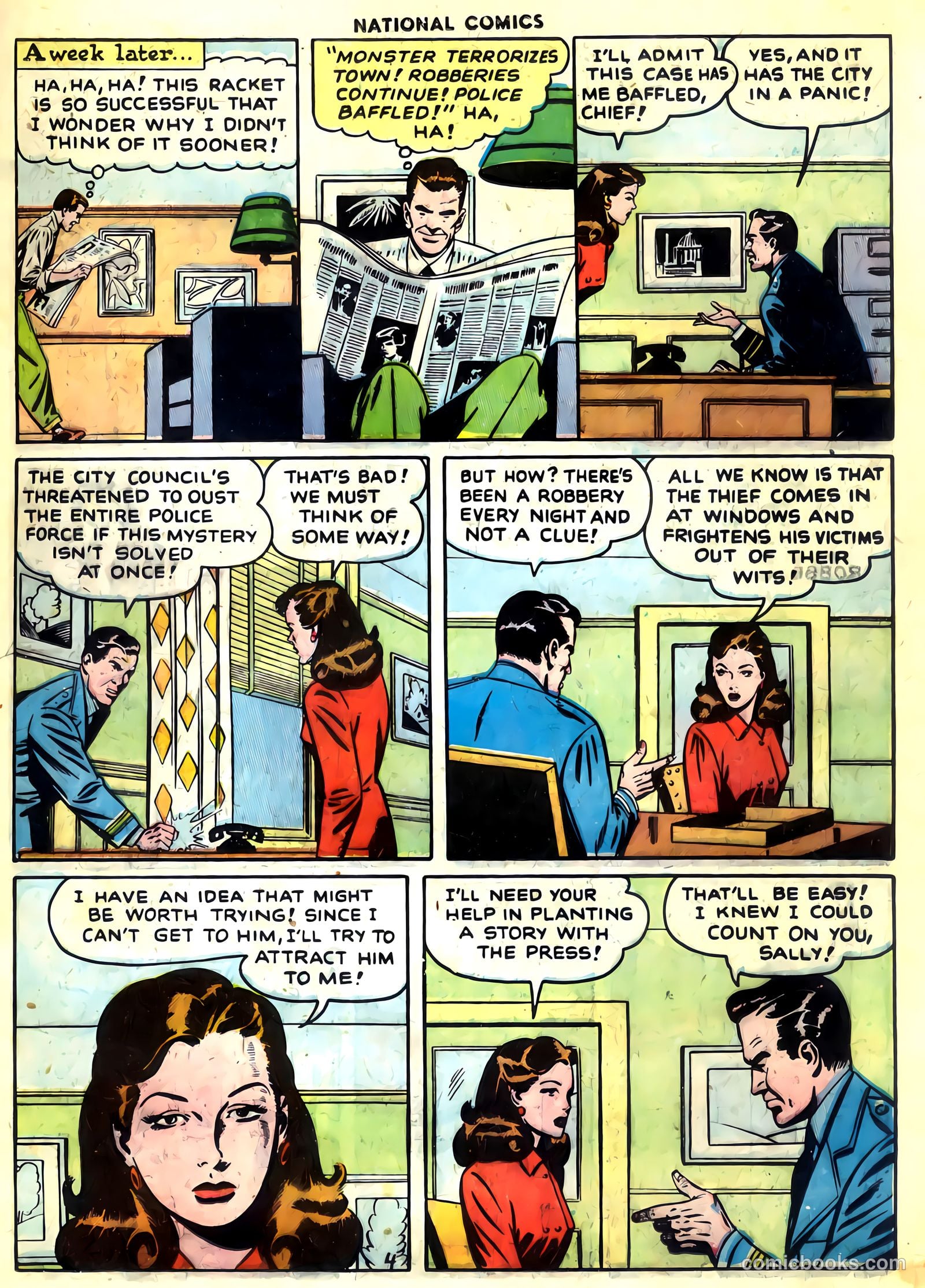 National Comics #73 (1949) — page 17 of 36