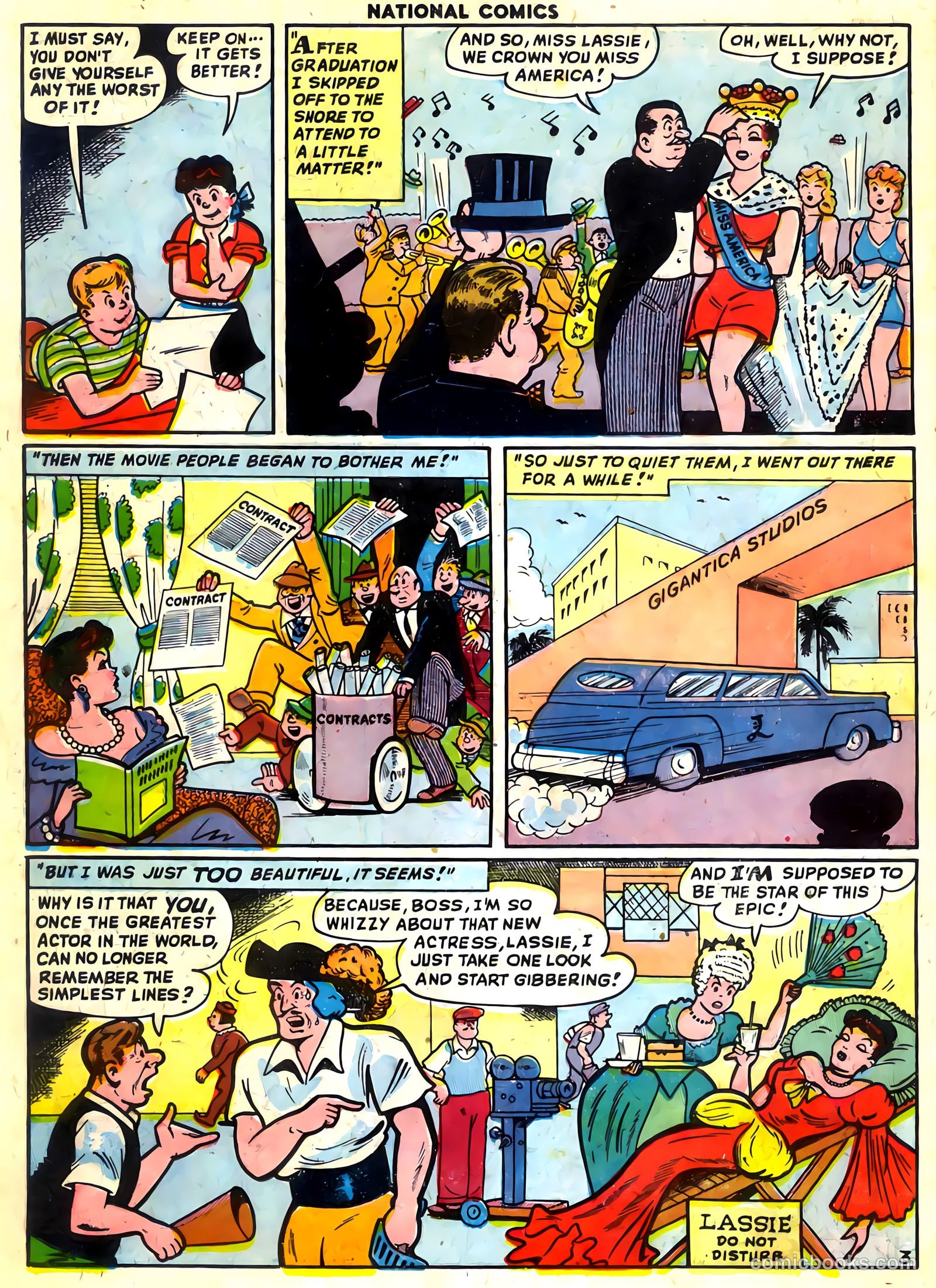 National Comics #73 (1949) — page 22 of 36