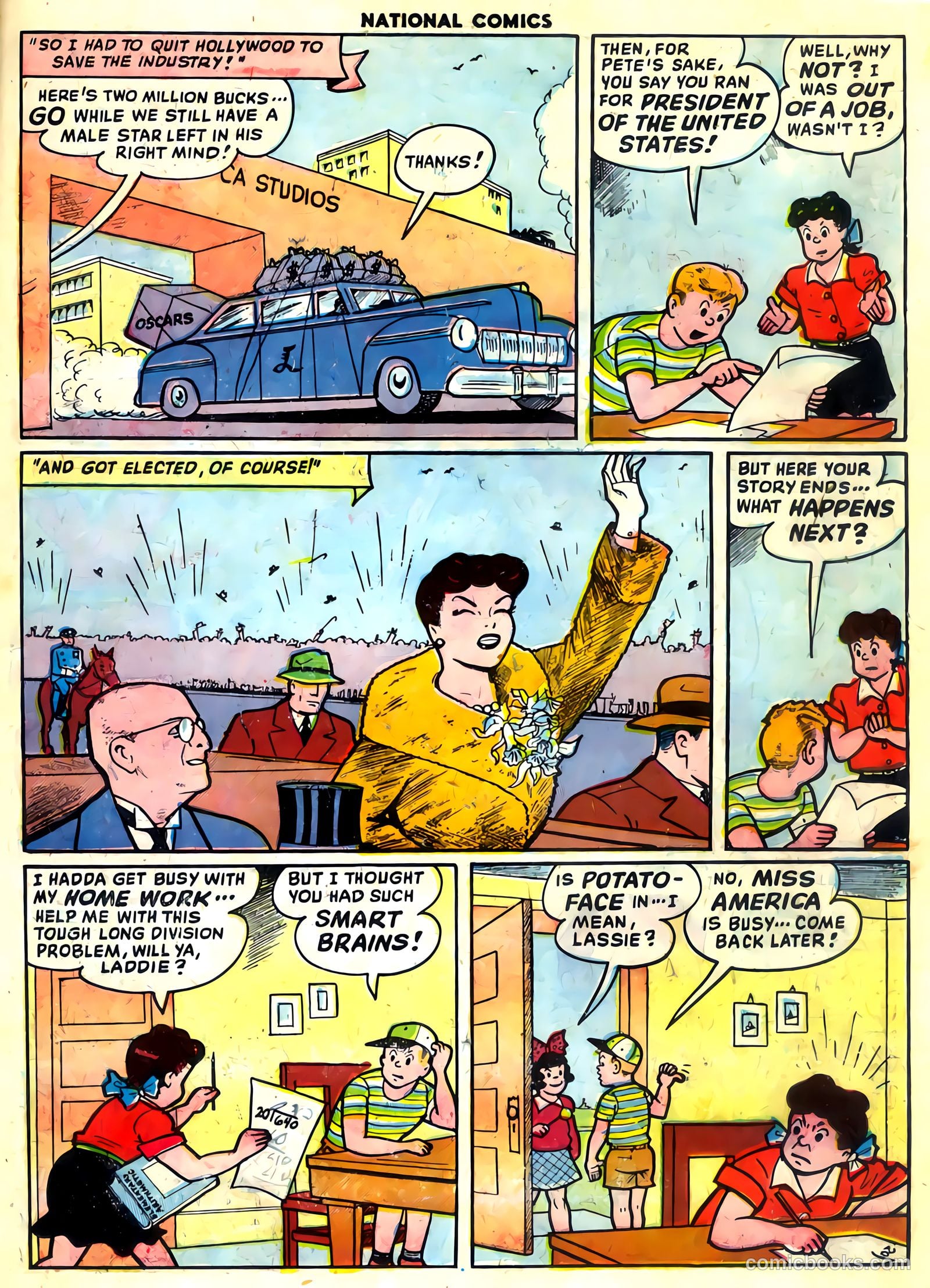 National Comics #73 (1949) — page 23 of 36