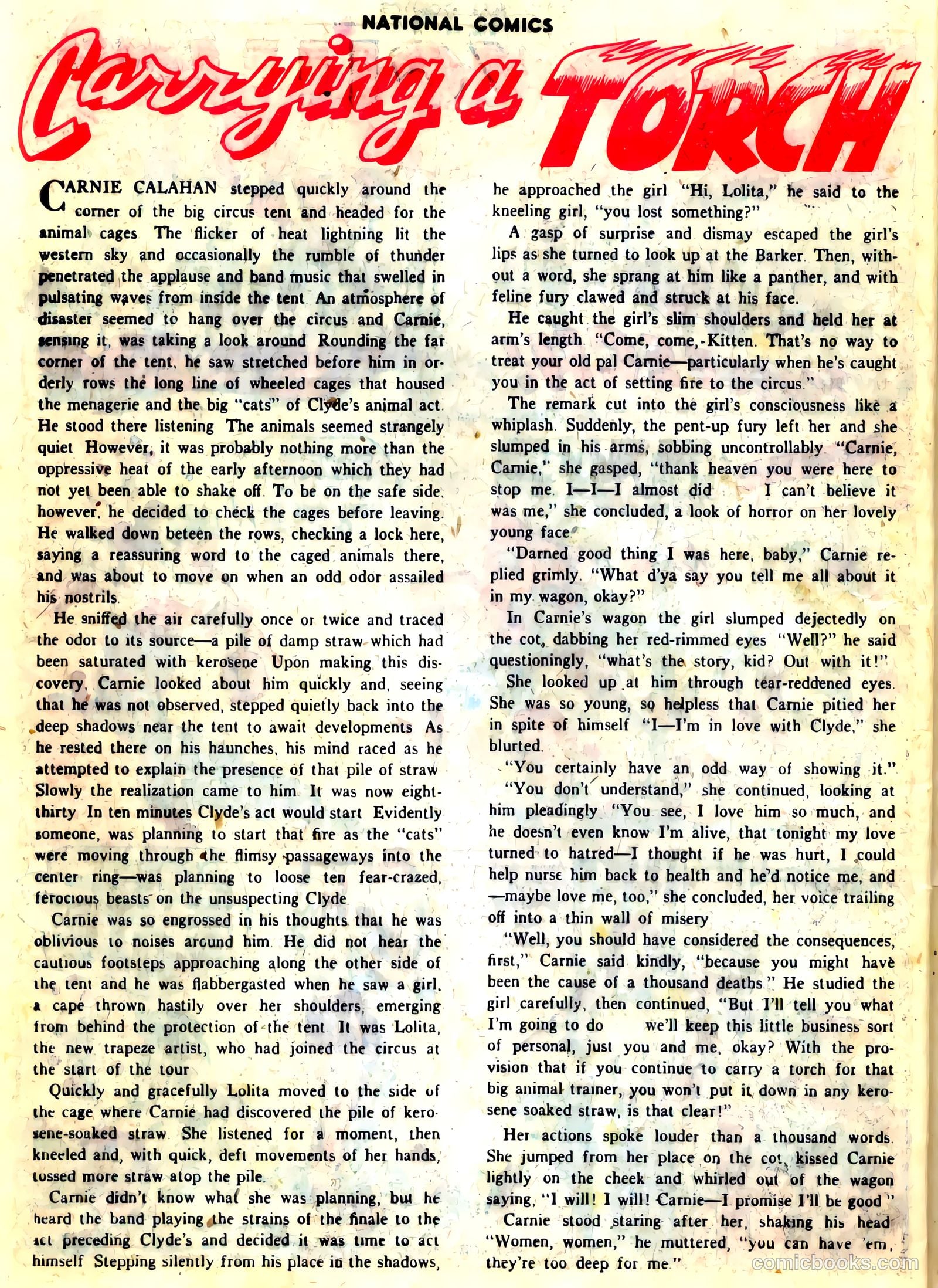 National Comics #73 (1949) — page 28 of 36