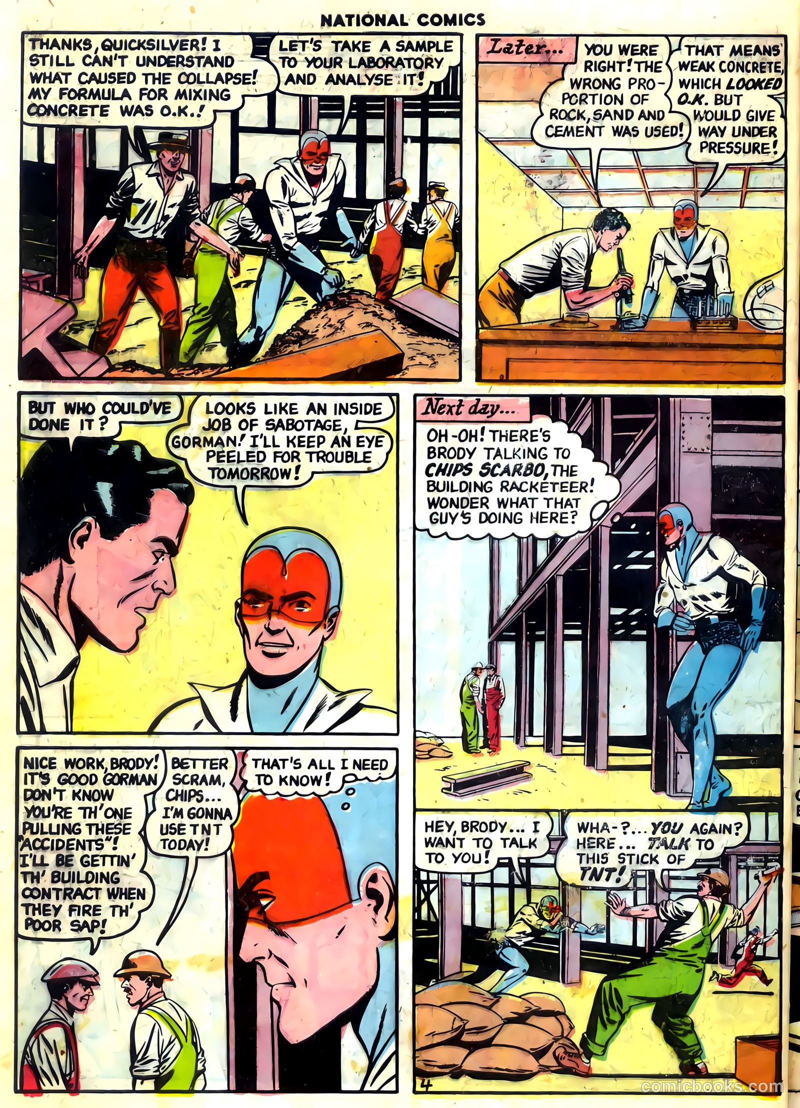 National Comics #73 (1949) — page 32 of 36