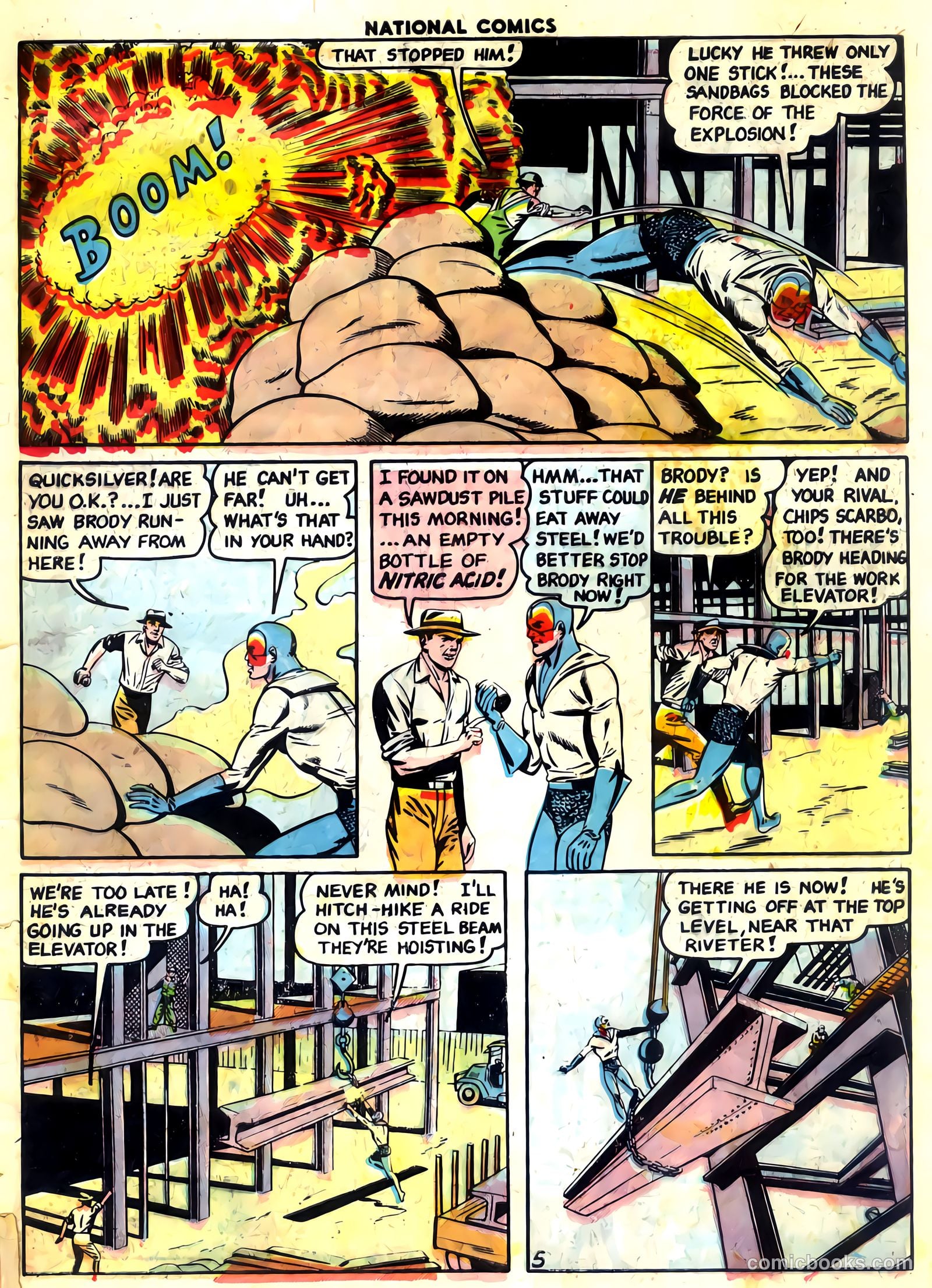 National Comics #73 (1949) — page 33 of 36