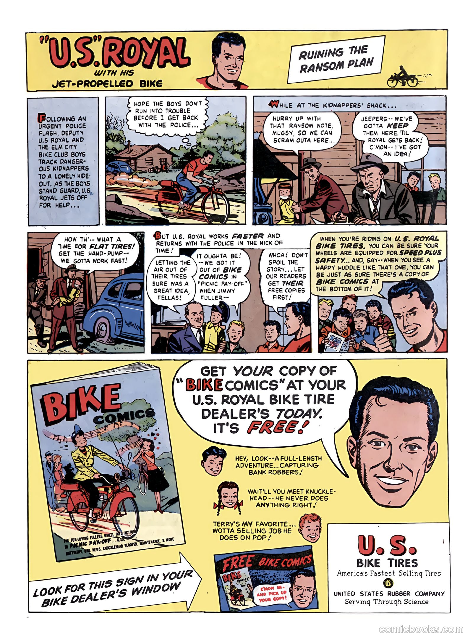 National Comics #73 (1949) — page 36 of 36