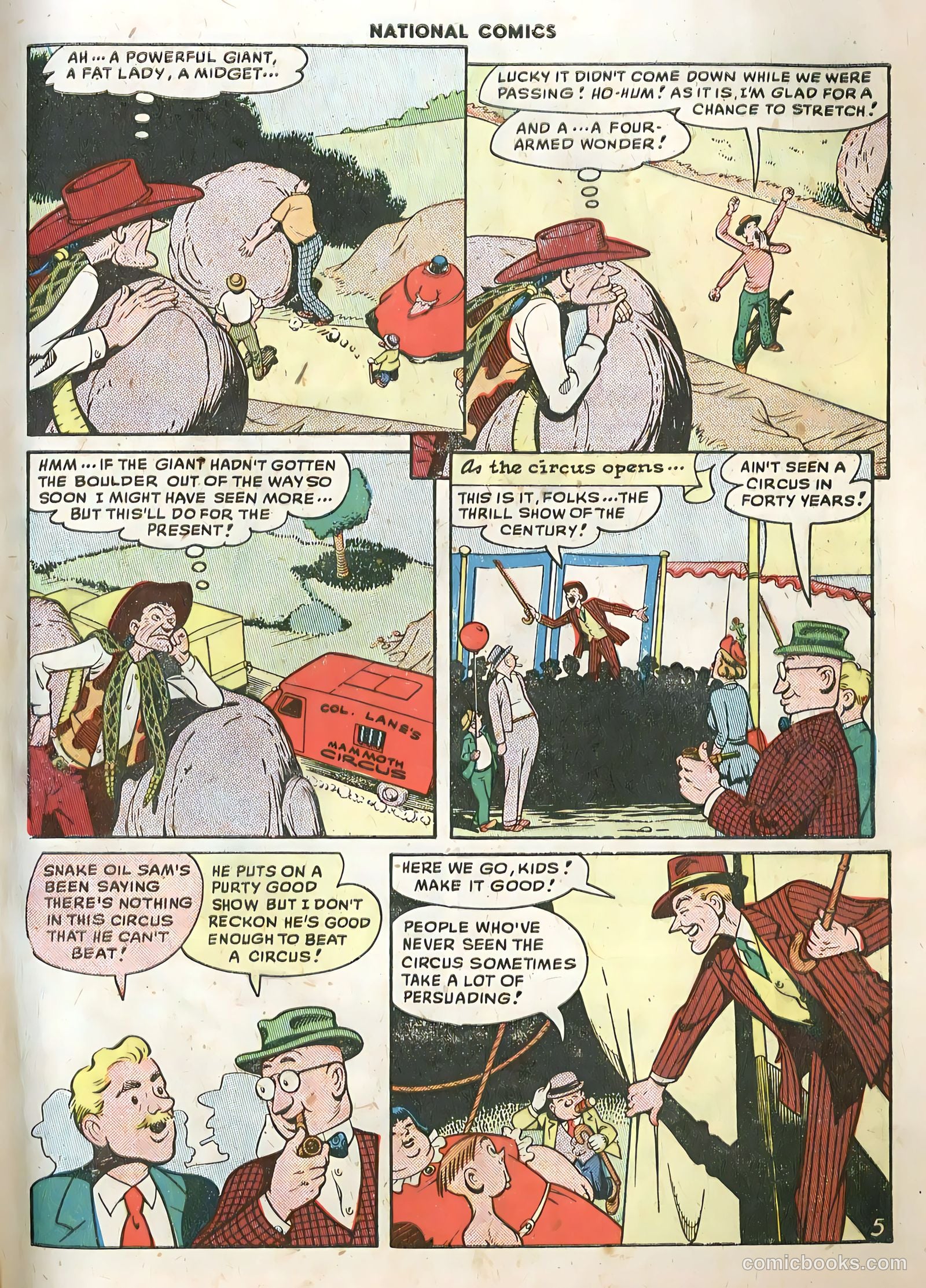 National Comics #74 (1949) — page 7 of 36