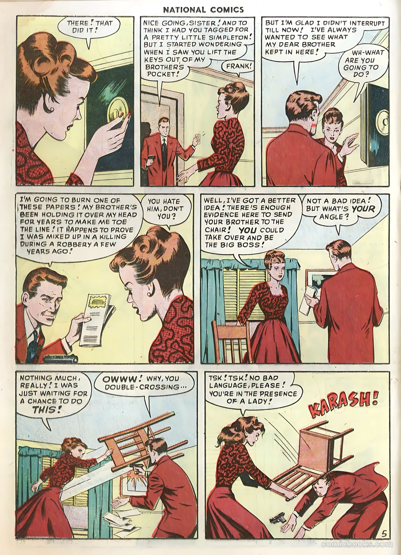 National Comics #74 (1949) — page 18 of 36