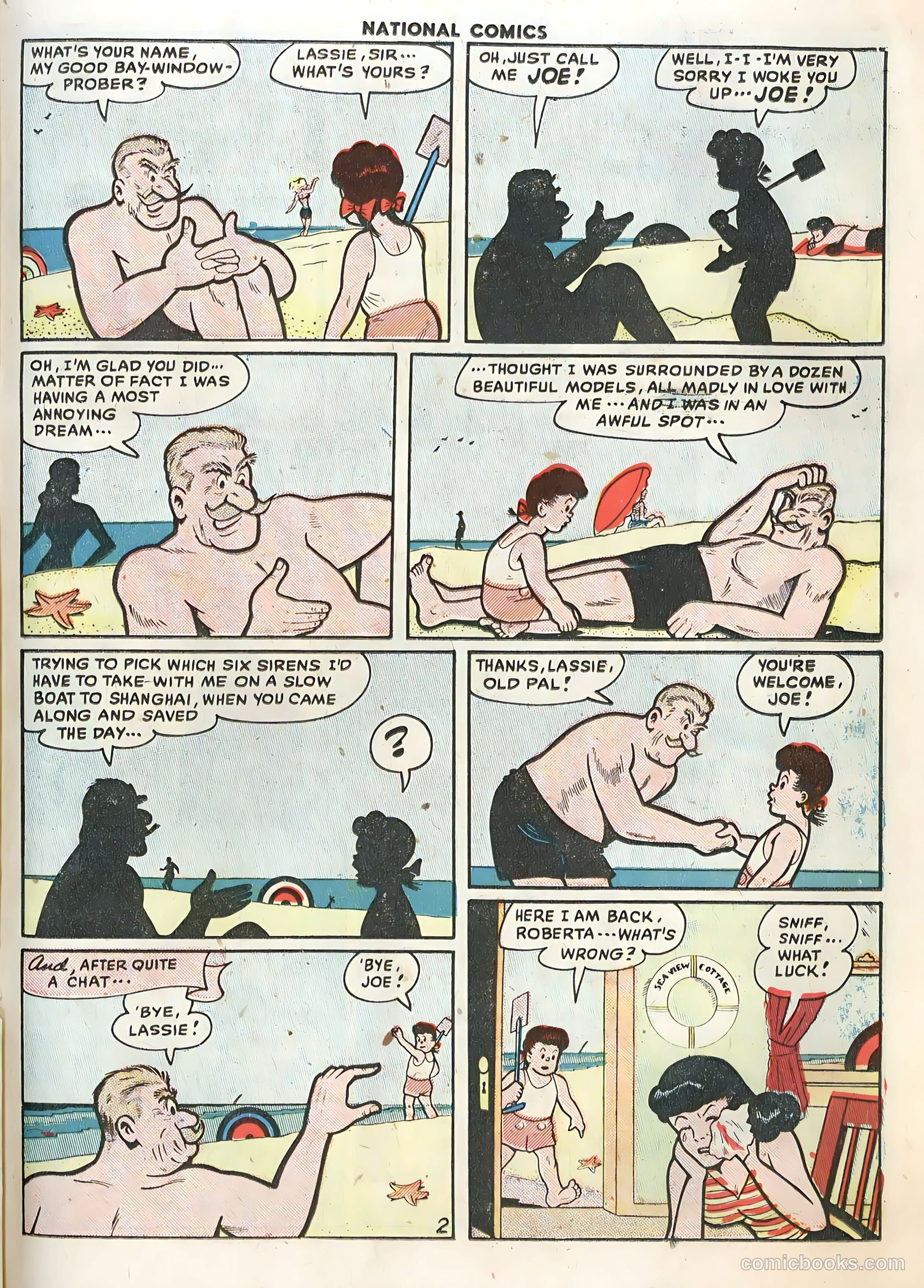 National Comics #74 (1949) — page 21 of 36