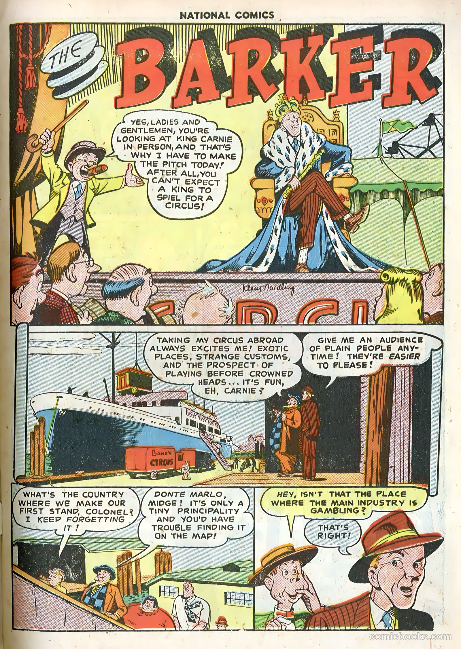 National Comics #75 (1949) — page 3 of 36