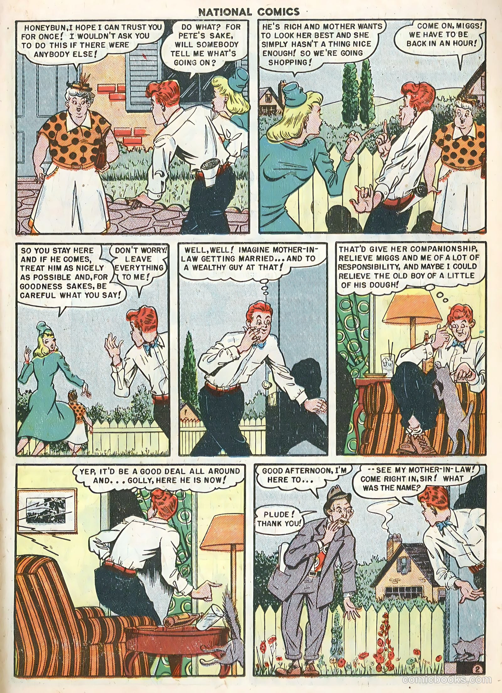 National Comics #75 (1949) — page 19 of 36