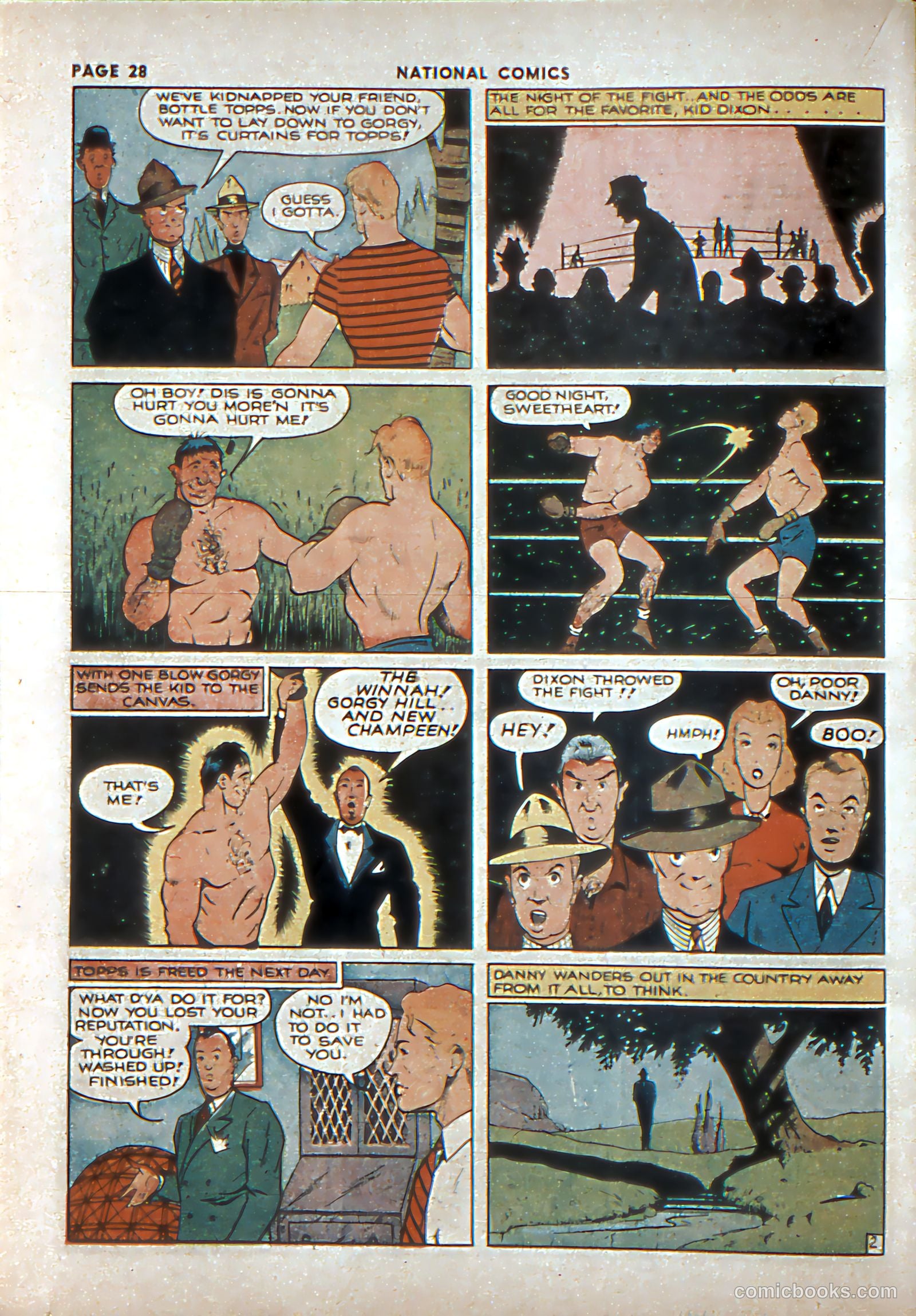 National Comics #8 (1941) — page 31 of 70