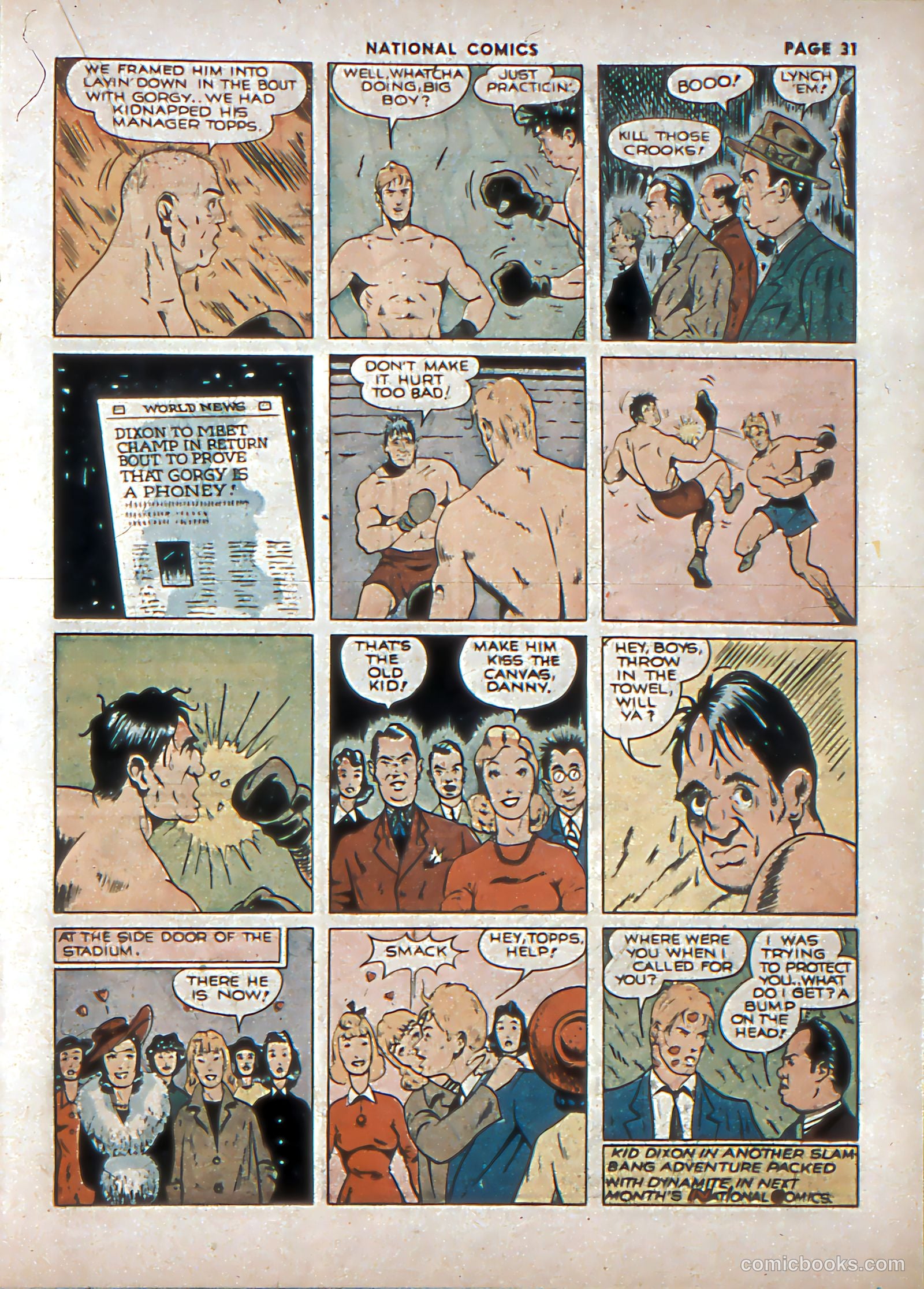 National Comics #8 (1941) — page 34 of 70