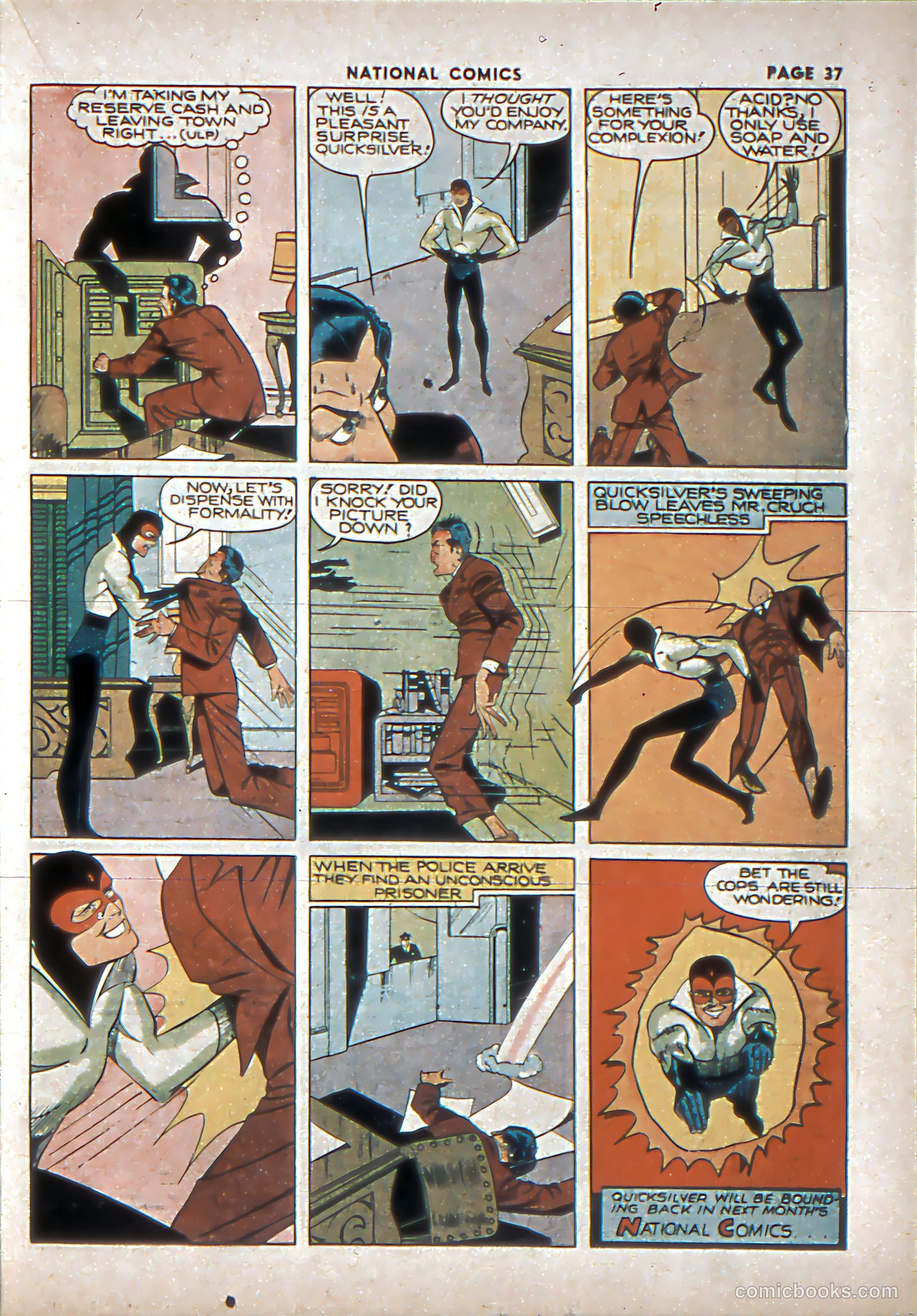 National Comics #8 (1941) — page 40 of 70