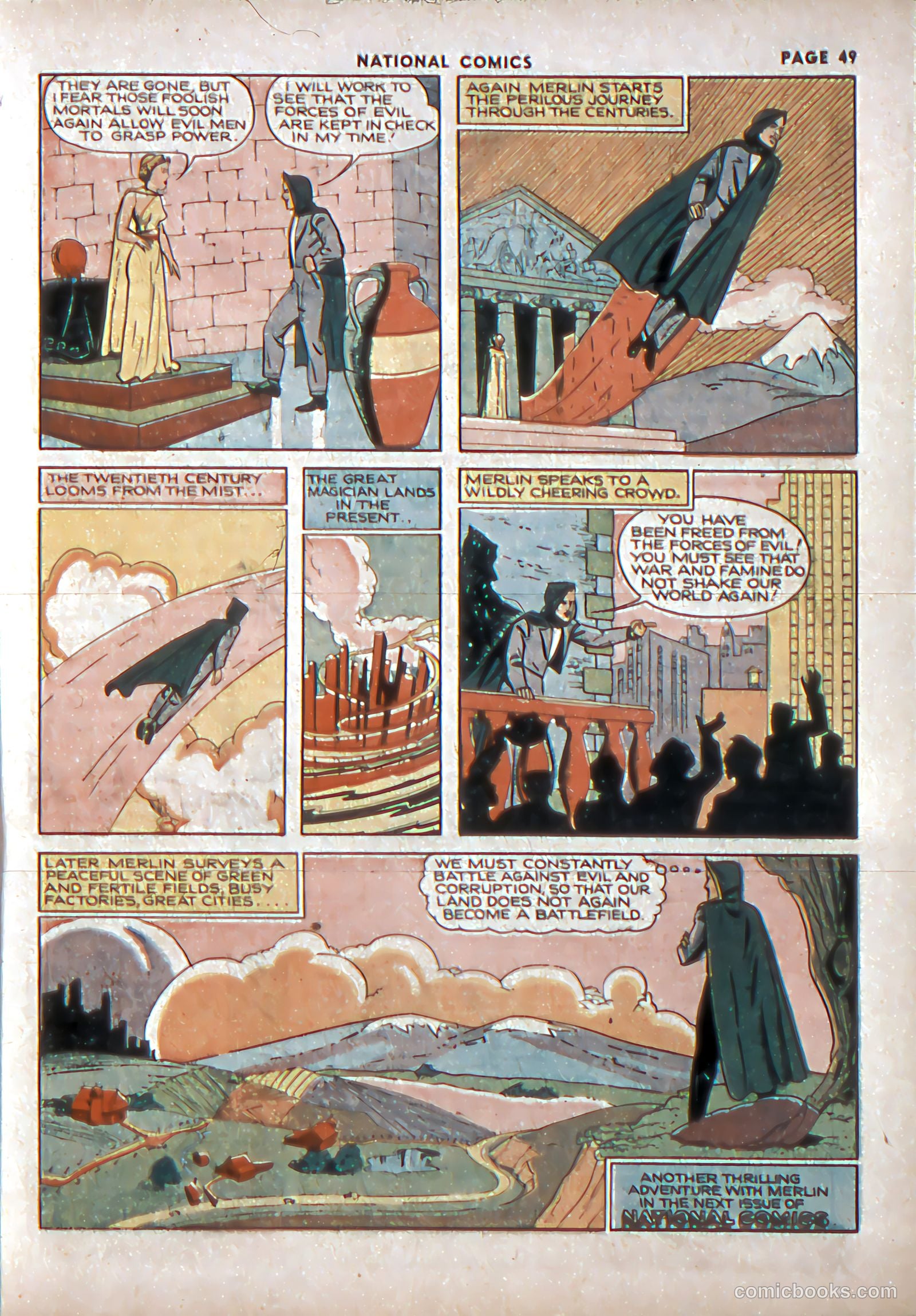 National Comics #8 (1941) — page 52 of 70