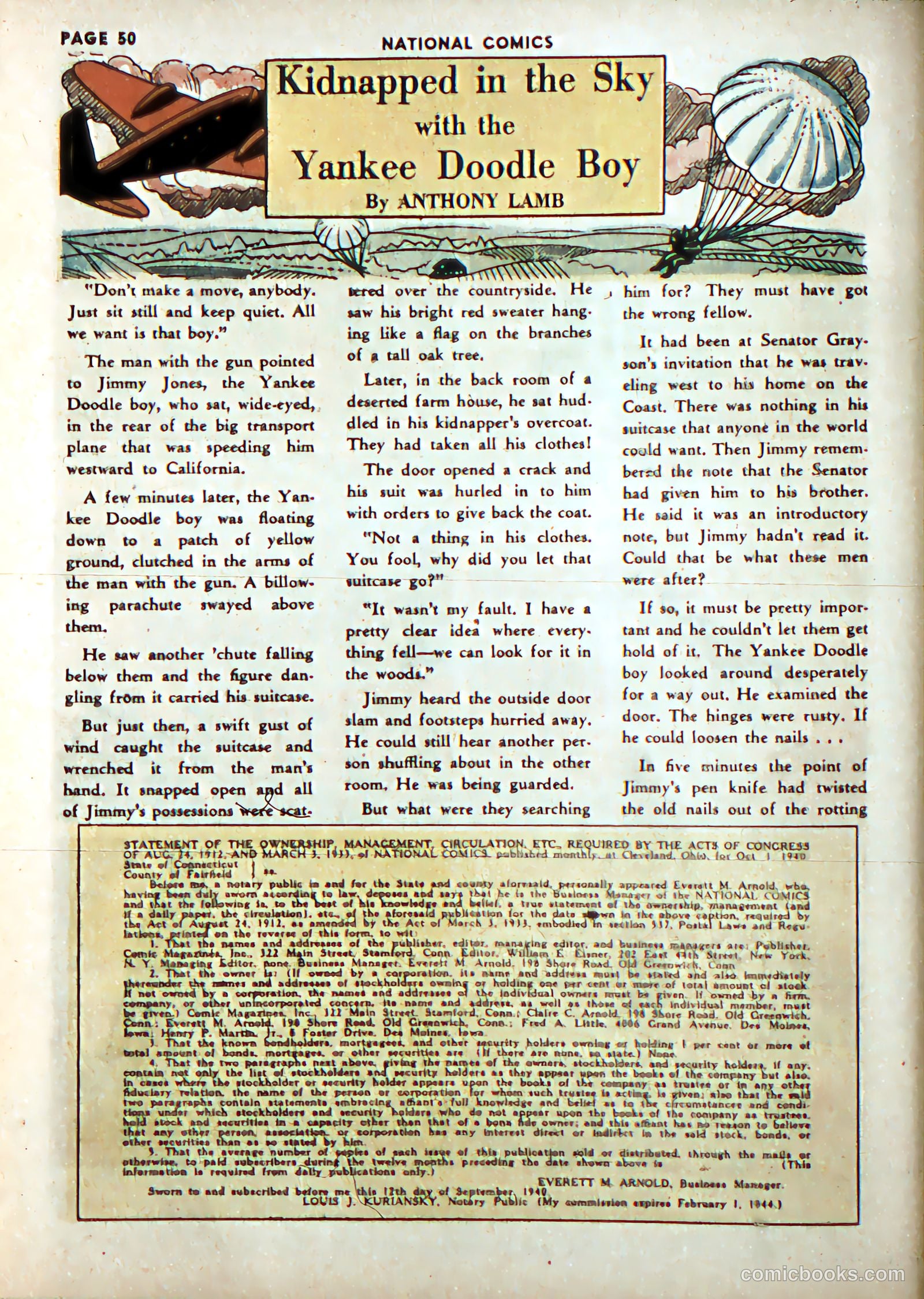 National Comics #8 (1941) — page 53 of 70