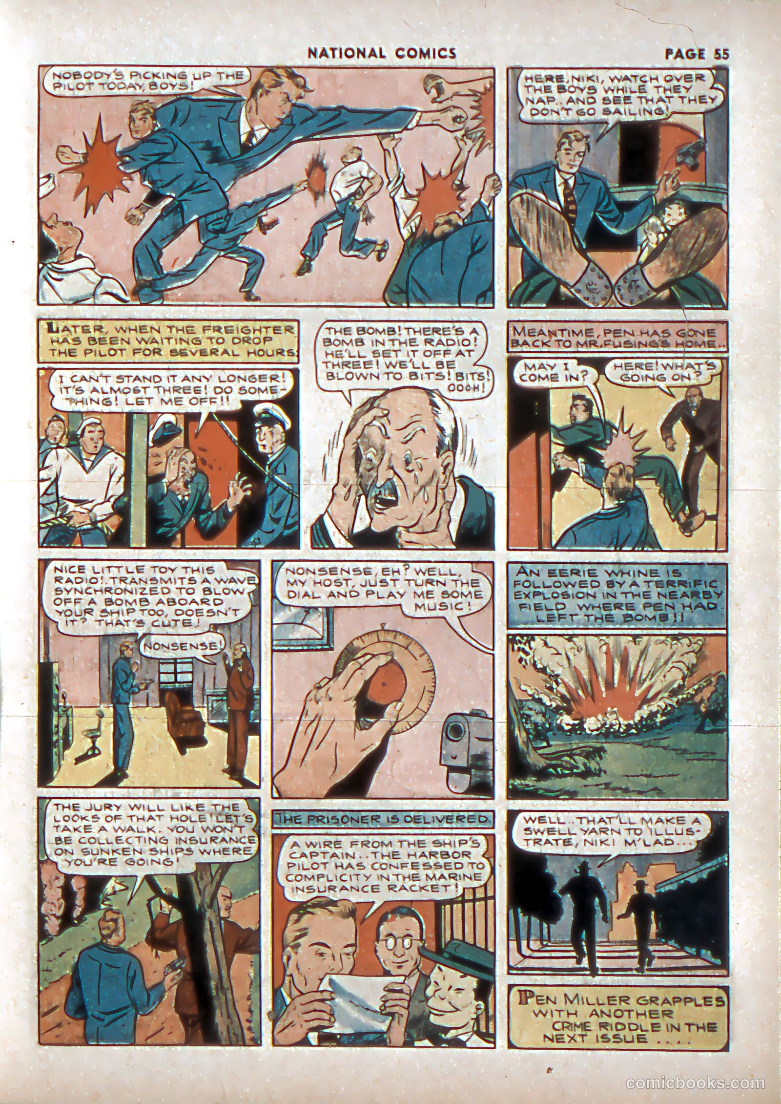 National Comics #8 (1941) — page 58 of 70