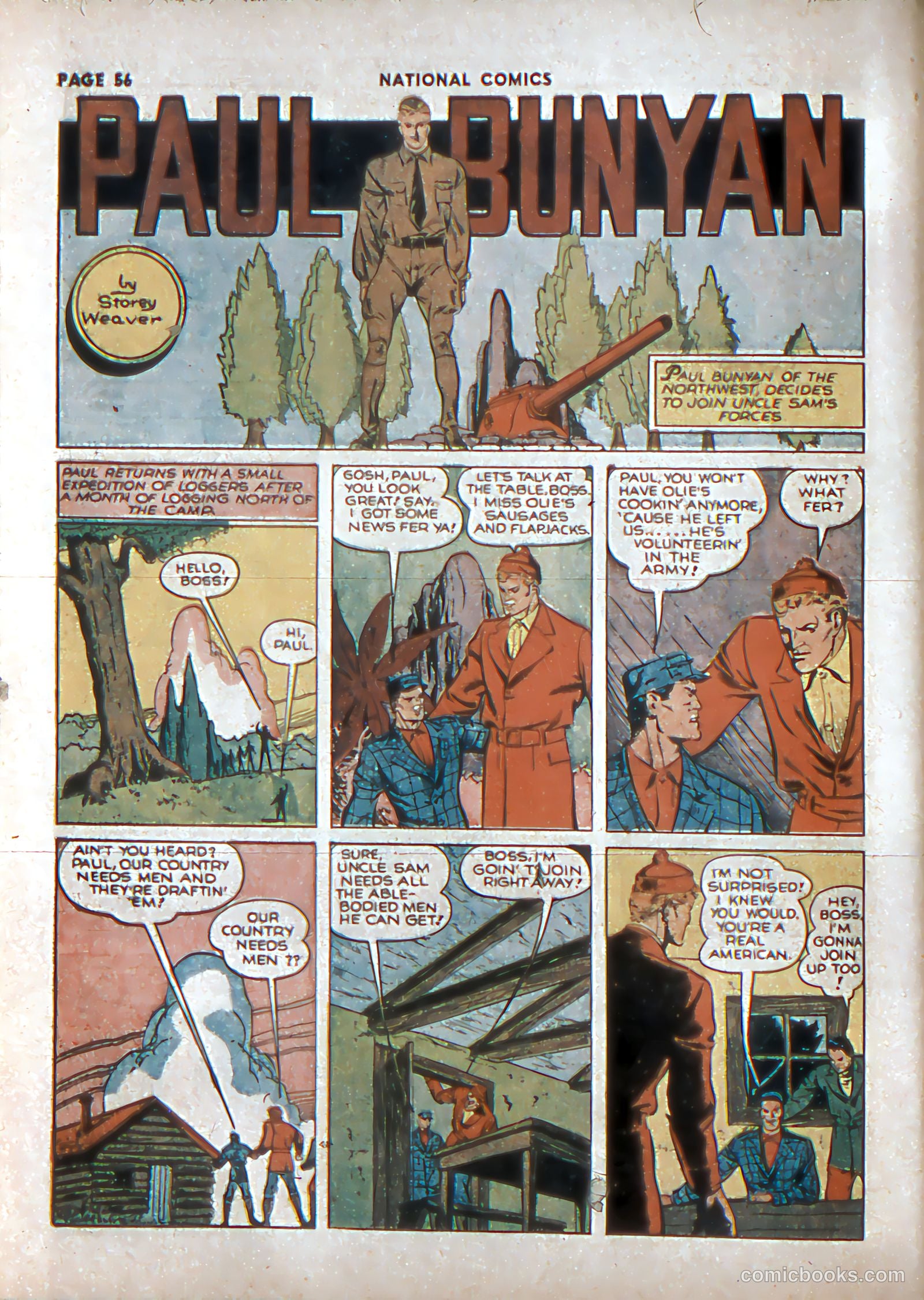 National Comics #8 (1941) — page 59 of 70