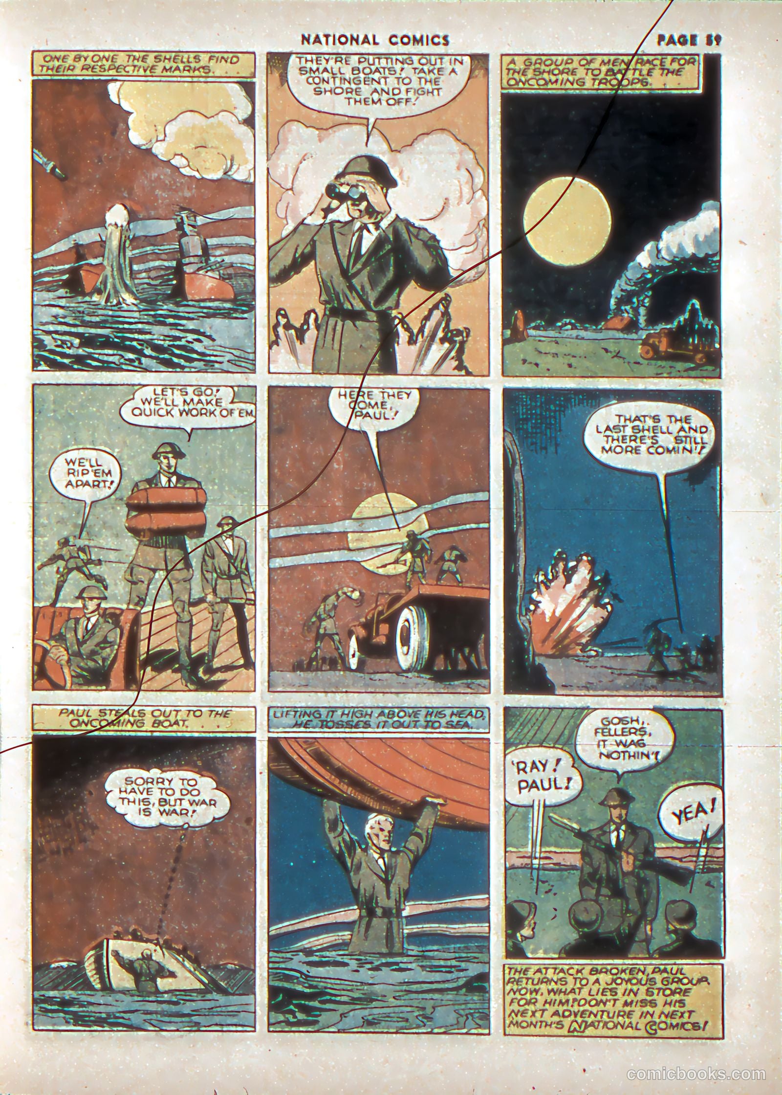 National Comics #8 (1941) — page 62 of 70