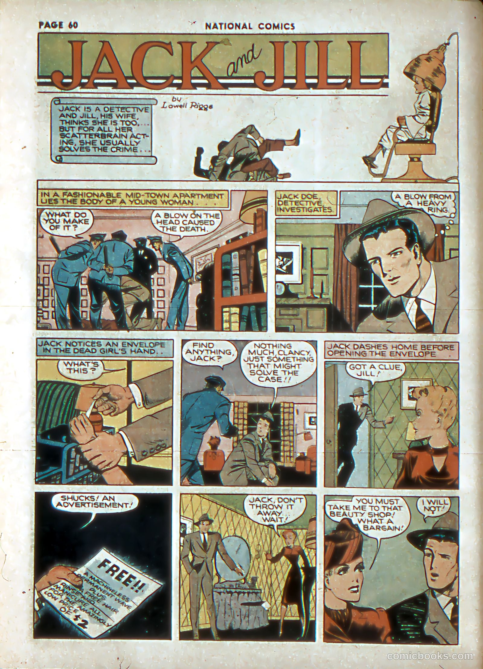 National Comics #8 (1941) — page 63 of 70