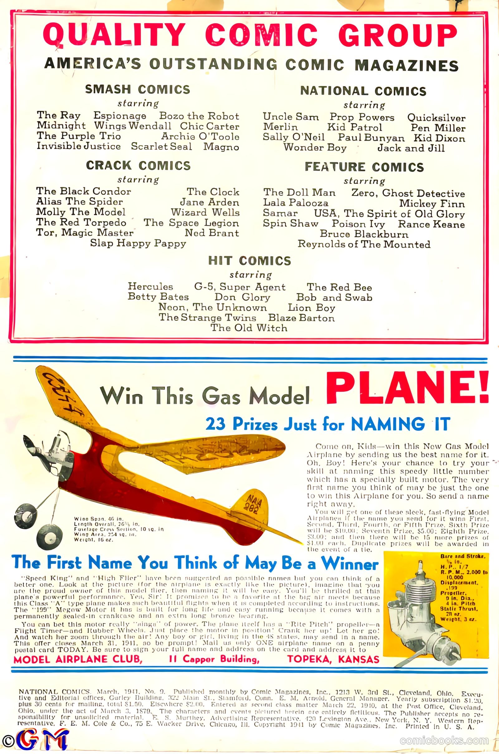 National Comics #9 (1941) — page 2 of 68