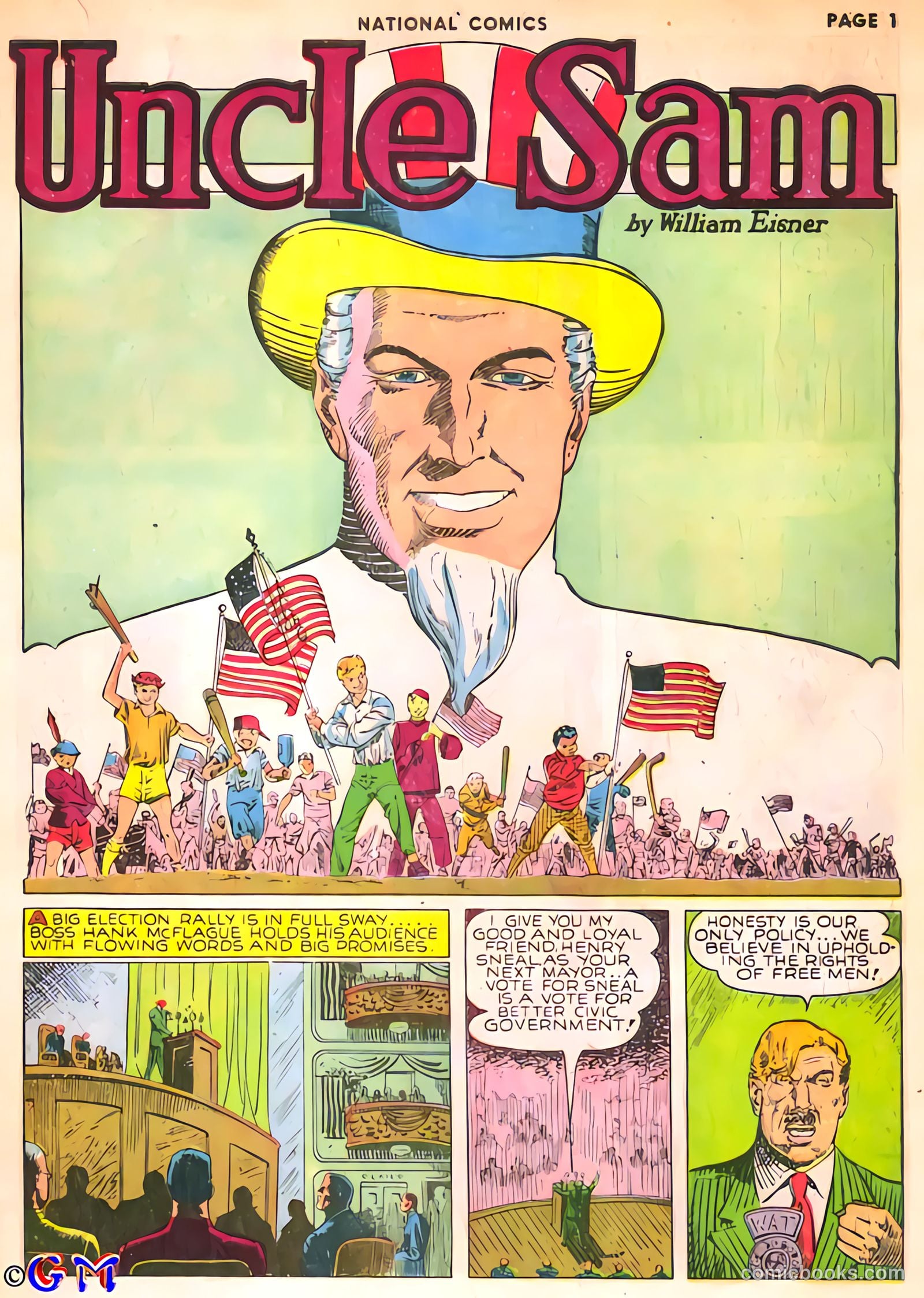 National Comics #9 (1941) — page 3 of 68