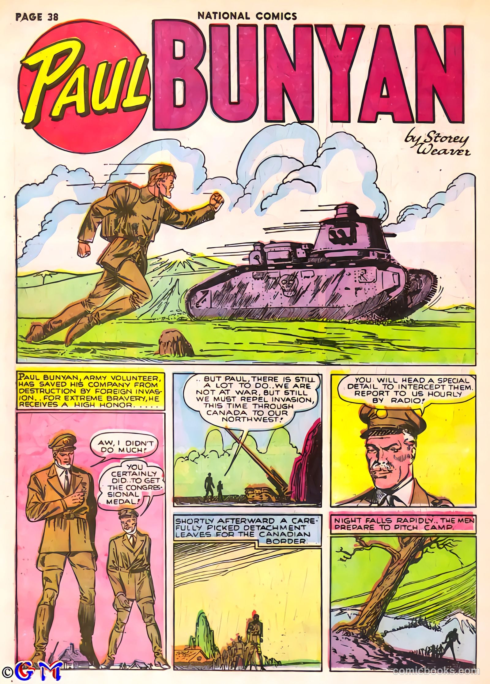 National Comics #9 (1941) — page 40 of 68