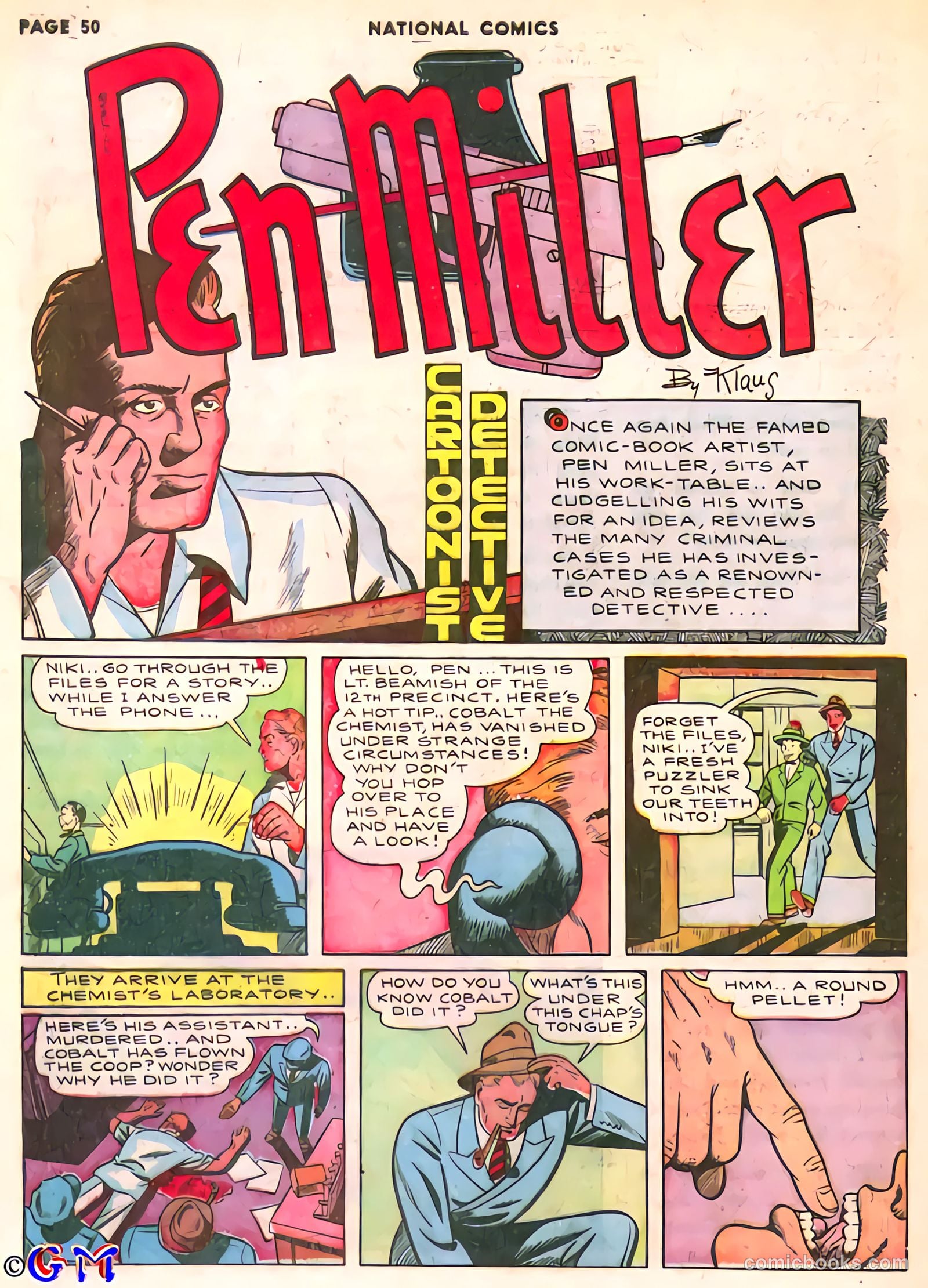National Comics #9 (1941) — page 52 of 68