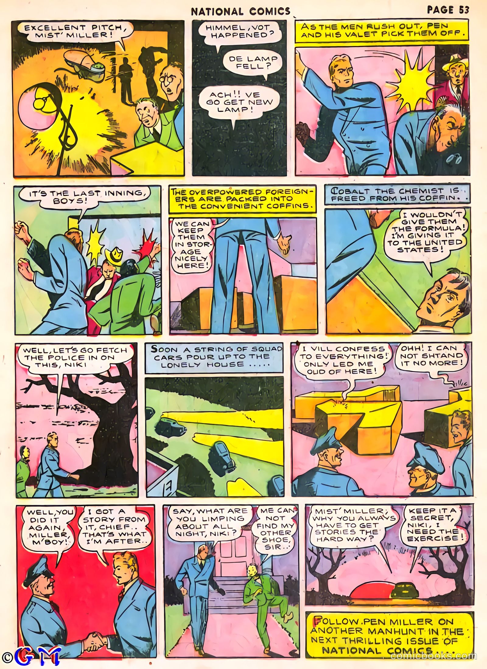 National Comics #9 (1941) — page 55 of 68