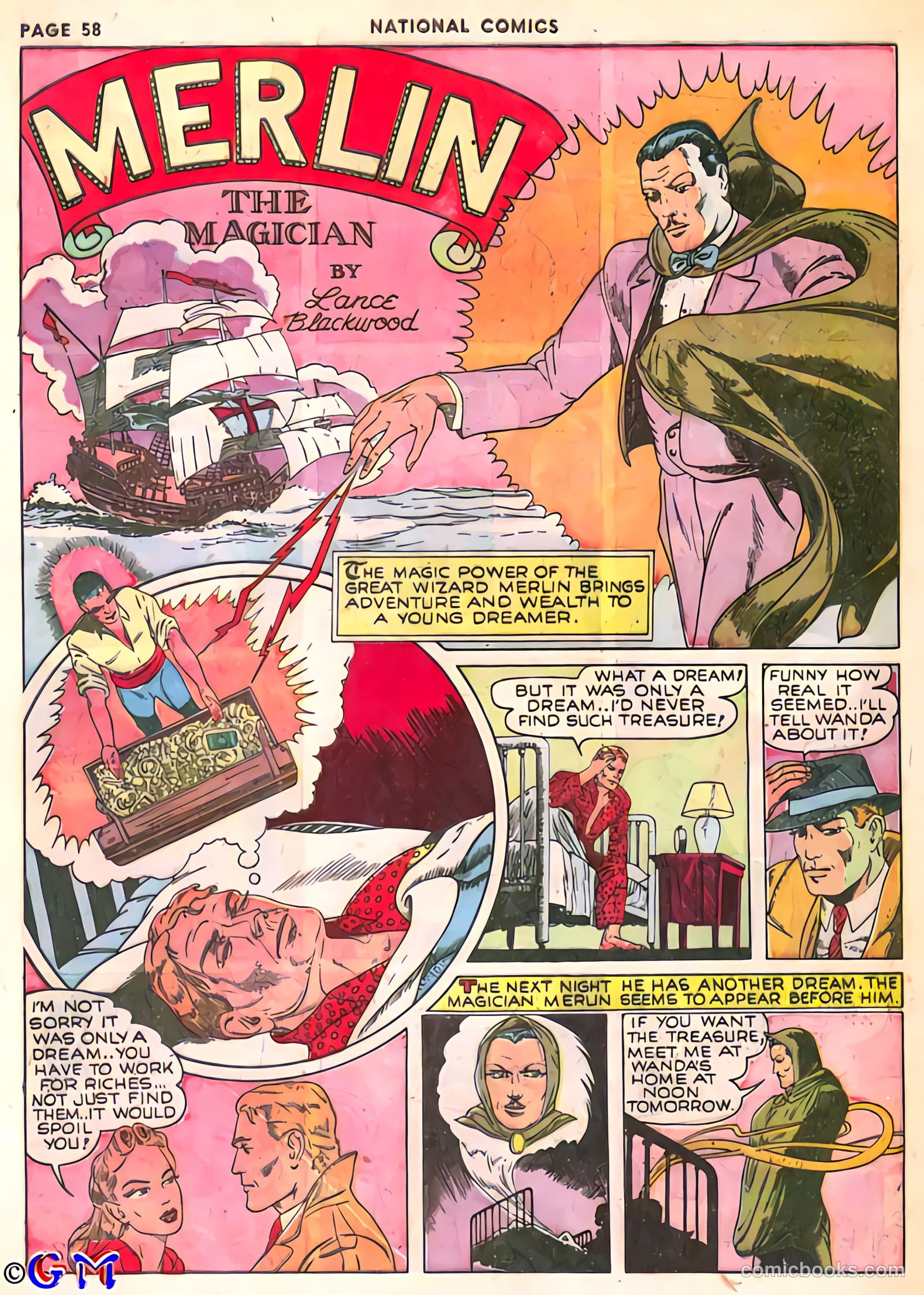 National Comics #9 (1941) — page 60 of 68