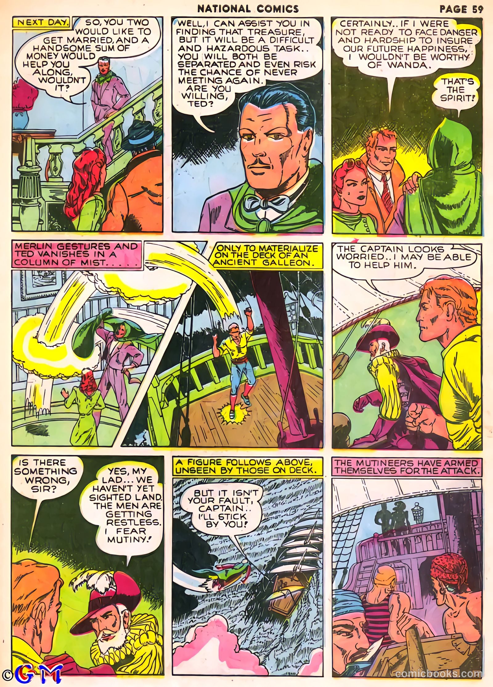 National Comics #9 (1941) — page 61 of 68