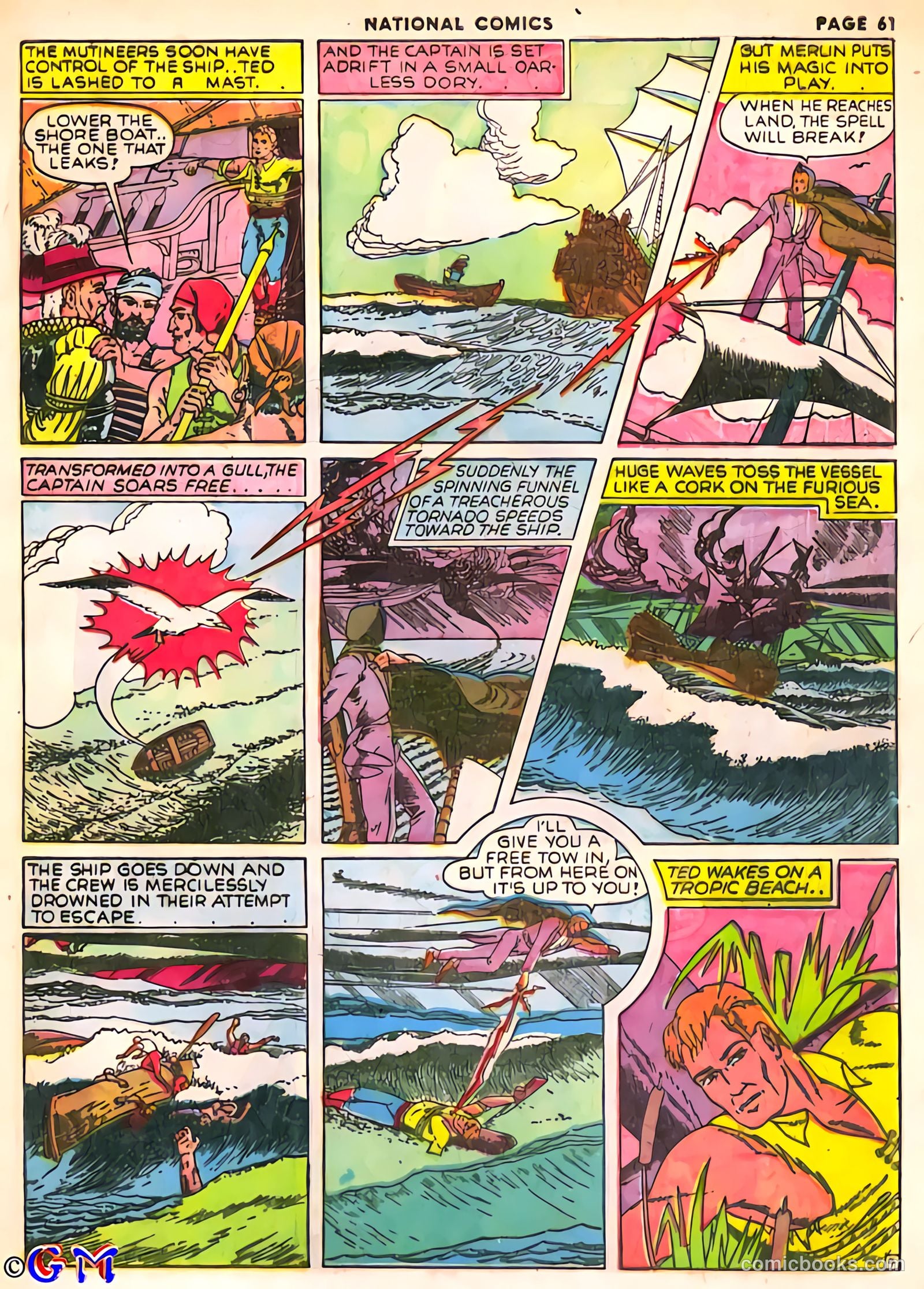 National Comics #9 (1941) — page 63 of 68