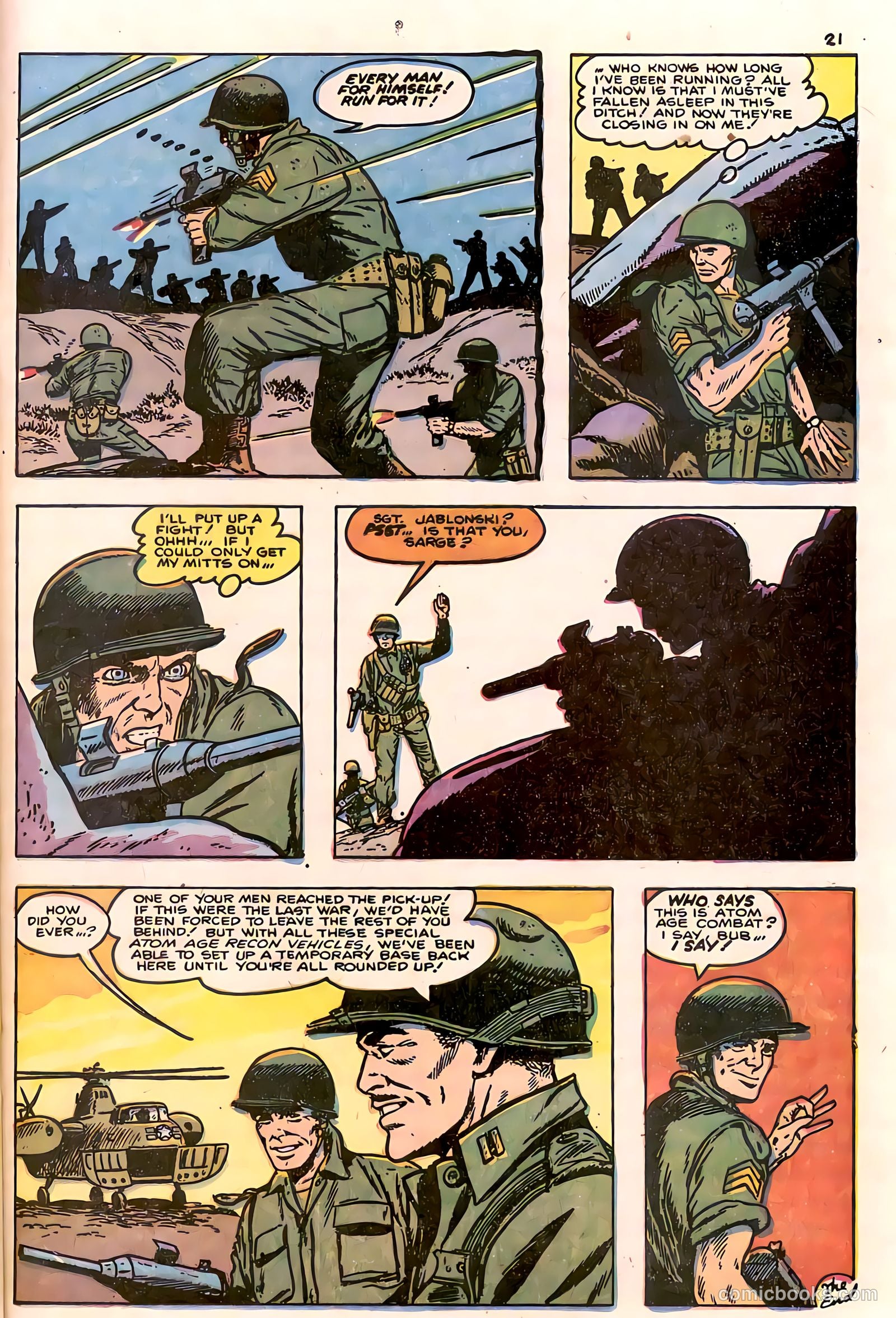 Atom-Age Combat #1 (1958) — page 24 of 37
