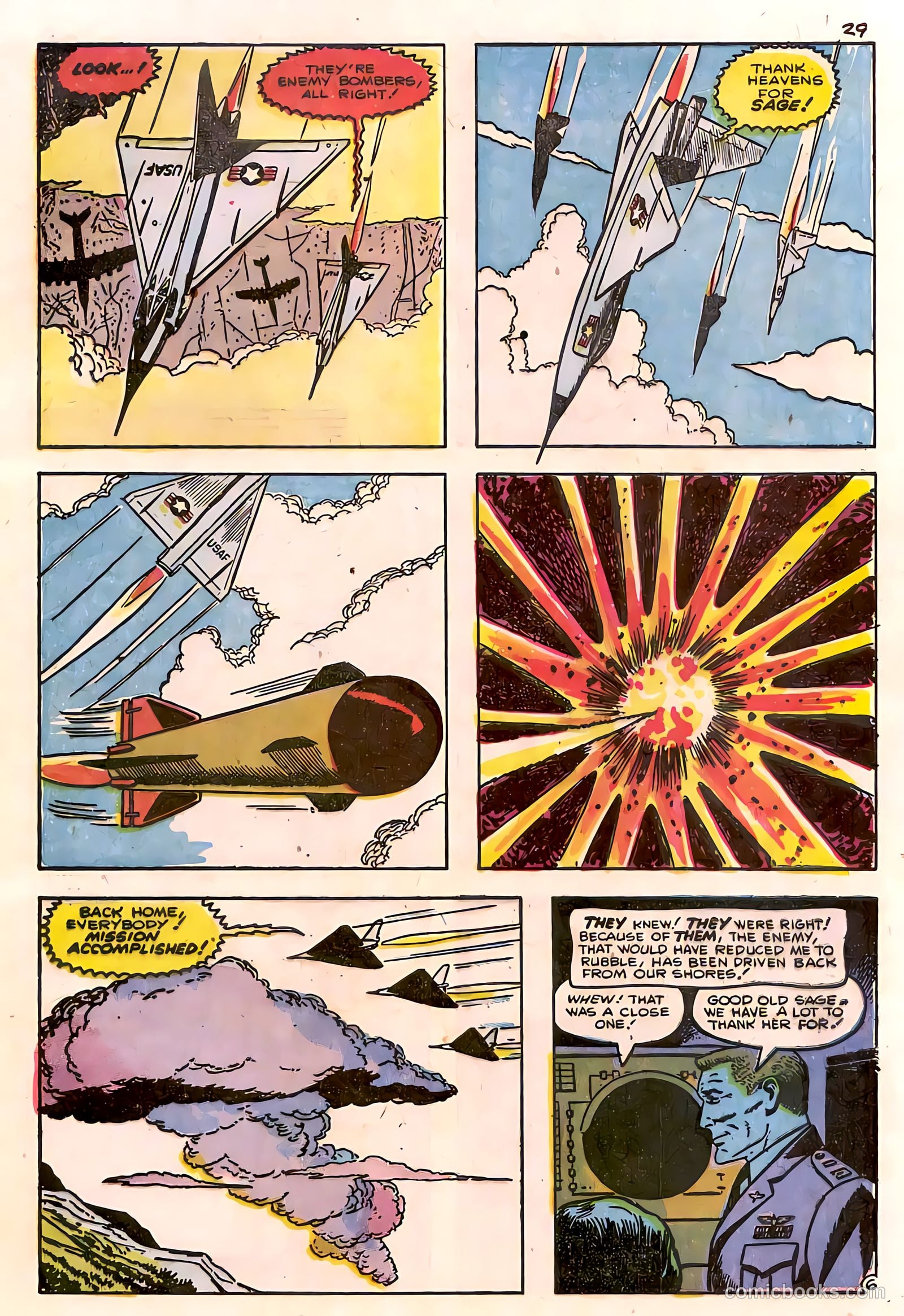 Atom-Age Combat #1 (1958) — page 32 of 37