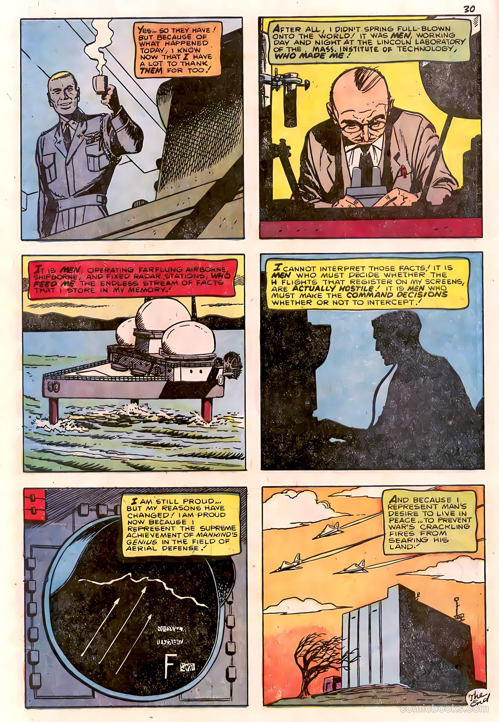 Atom-Age Combat #1 (1958) — page 33 of 37