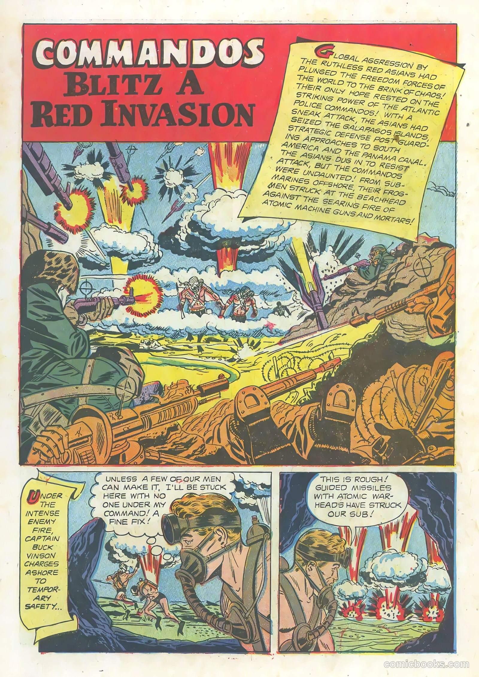 Atom-Age Combat #1 (1952) — page 3 of 36