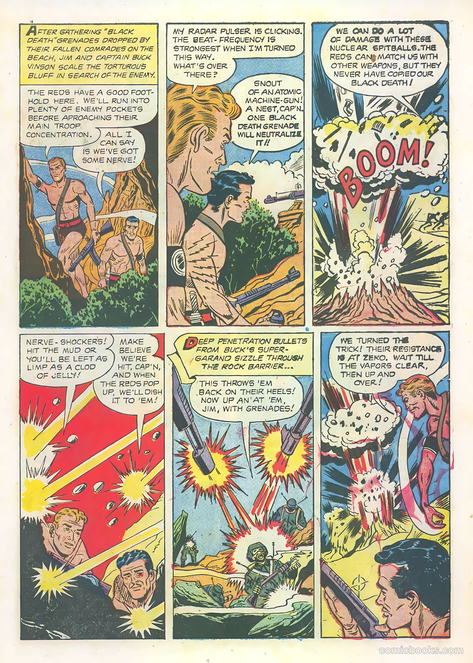 Atom-Age Combat #1 (1952) — page 5 of 36