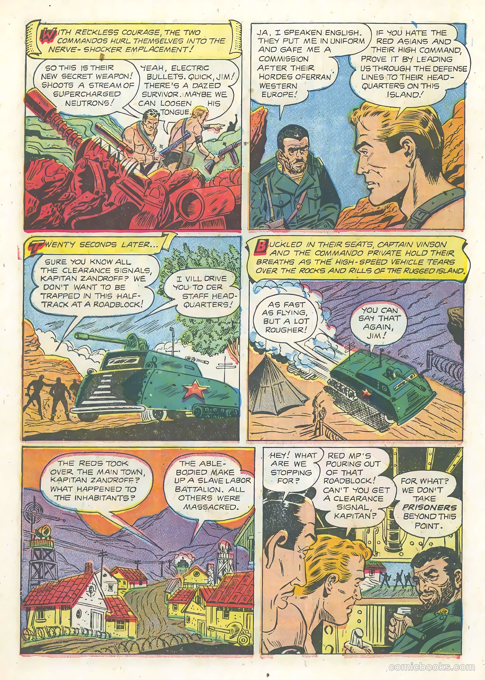 Atom-Age Combat #1 (1952) — page 6 of 36