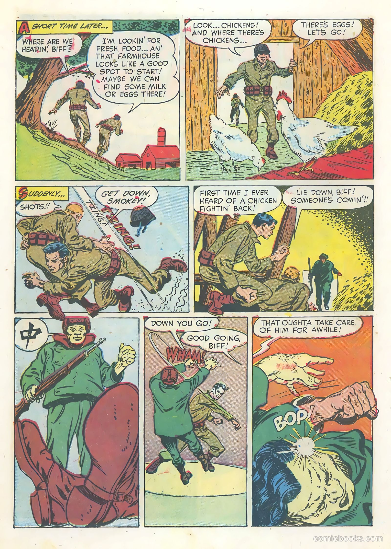 Atom-Age Combat #1 (1952) — page 12 of 36