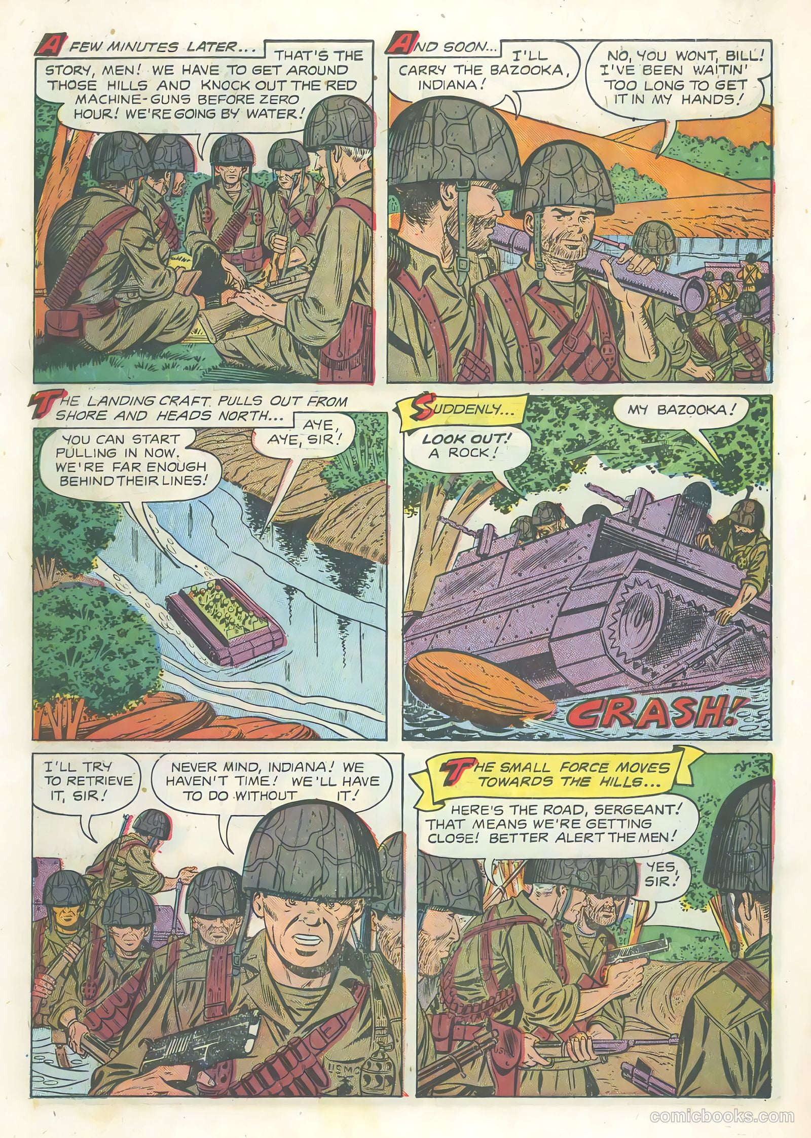 Atom-Age Combat #1 (1952) — page 19 of 36