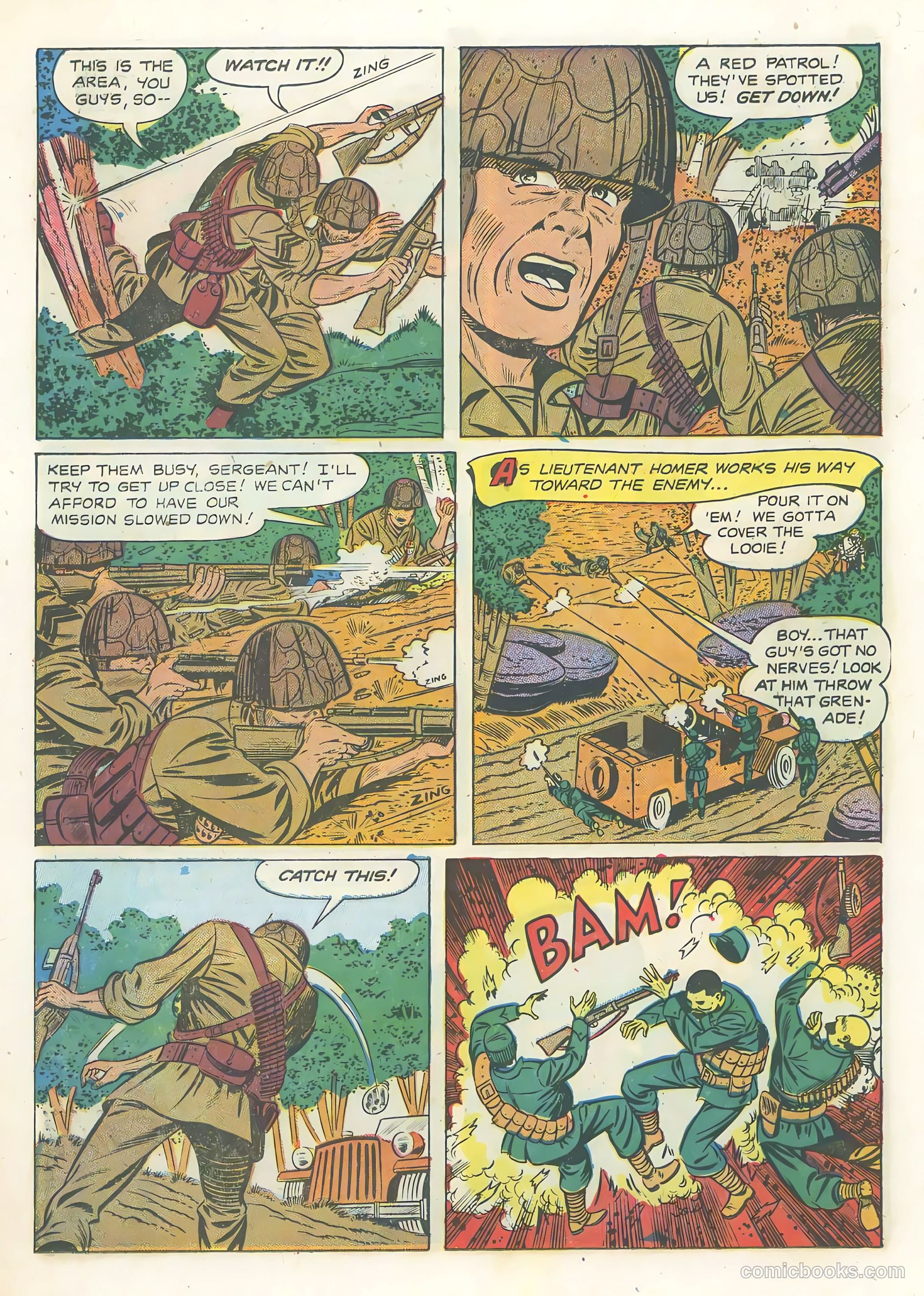 Atom-Age Combat #1 (1952) — page 20 of 36