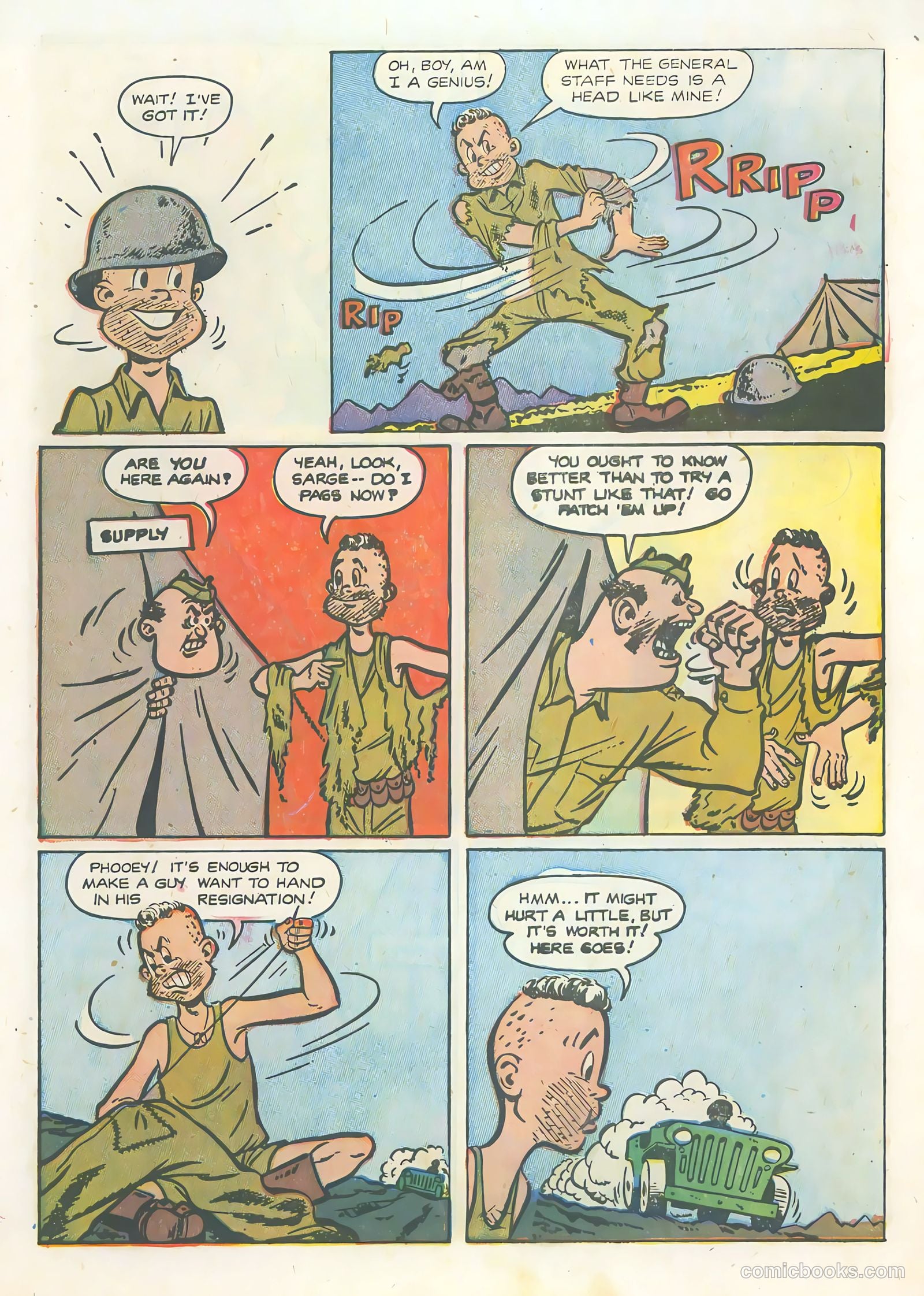 Atom-Age Combat #1 (1952) — page 27 of 36