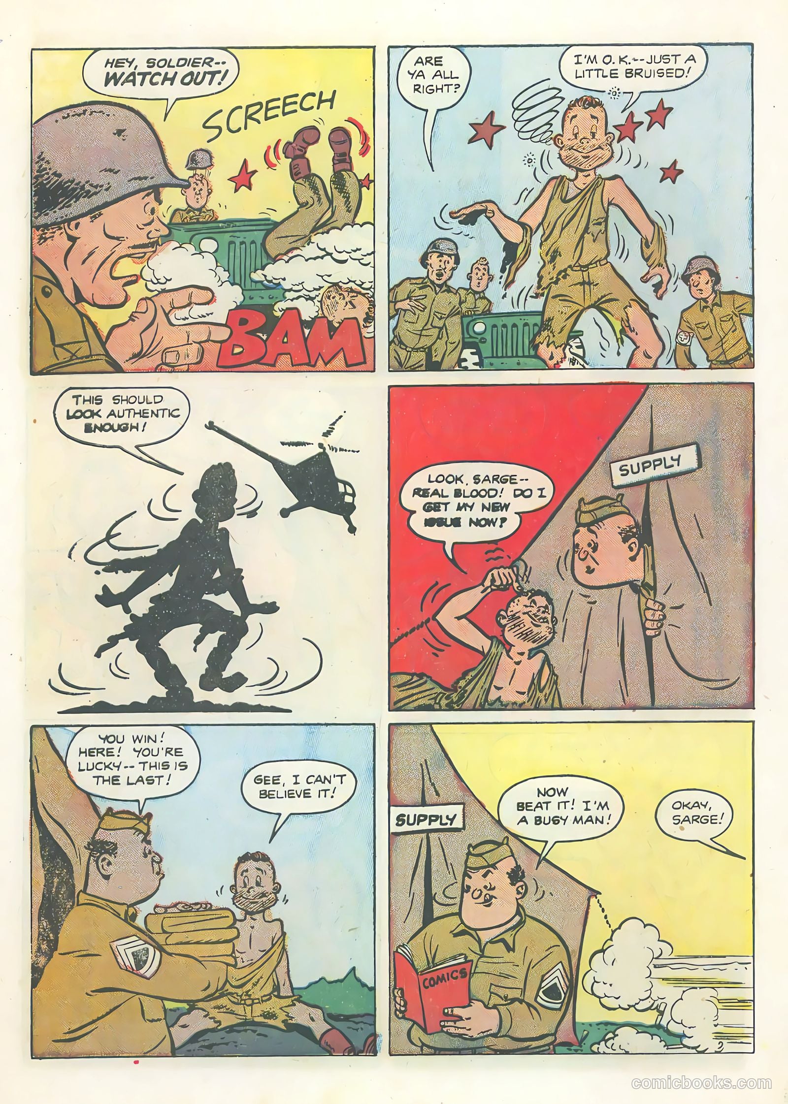 Atom-Age Combat #1 (1952) — page 28 of 36