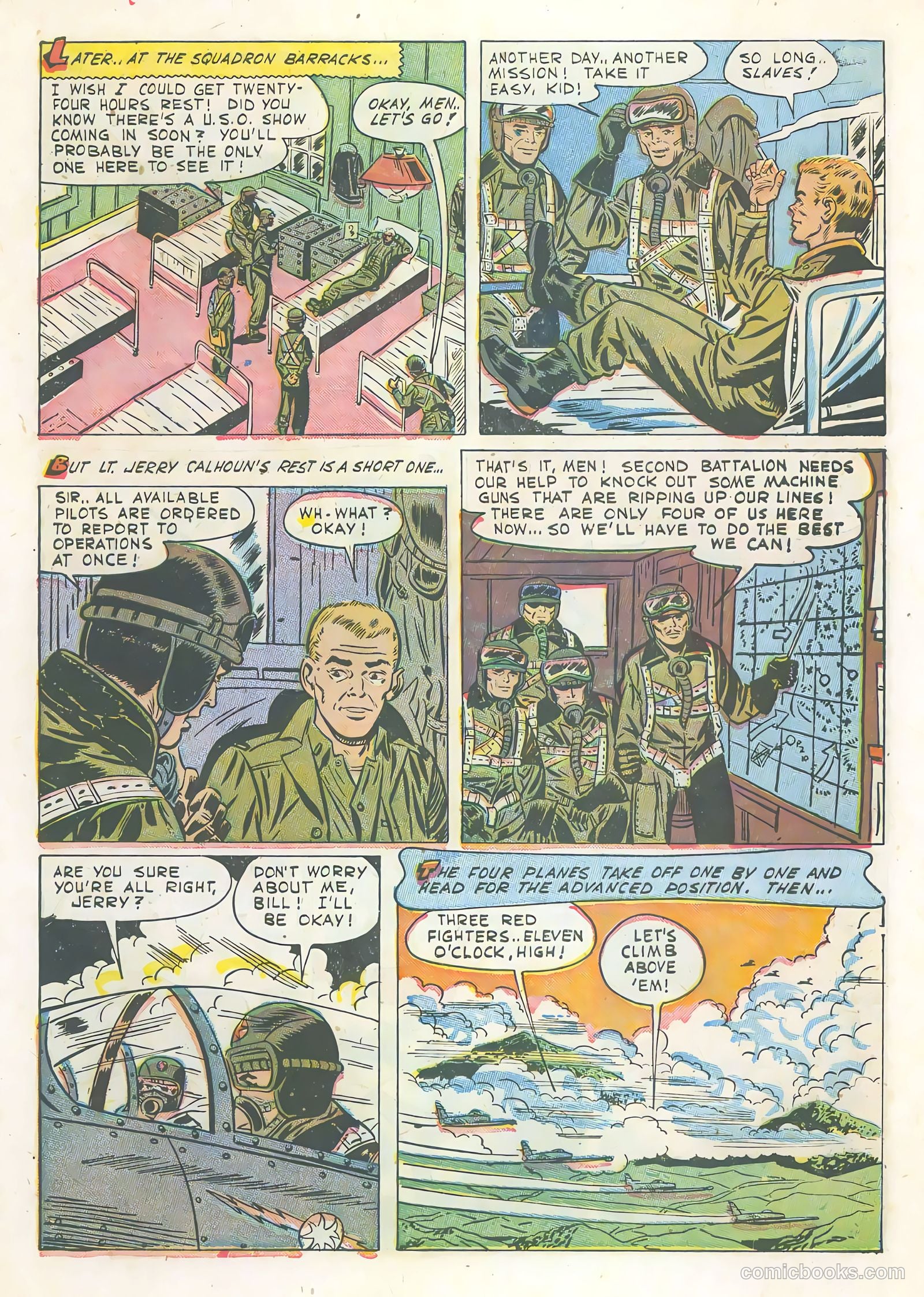 Atom-Age Combat #1 (1952) — page 31 of 36