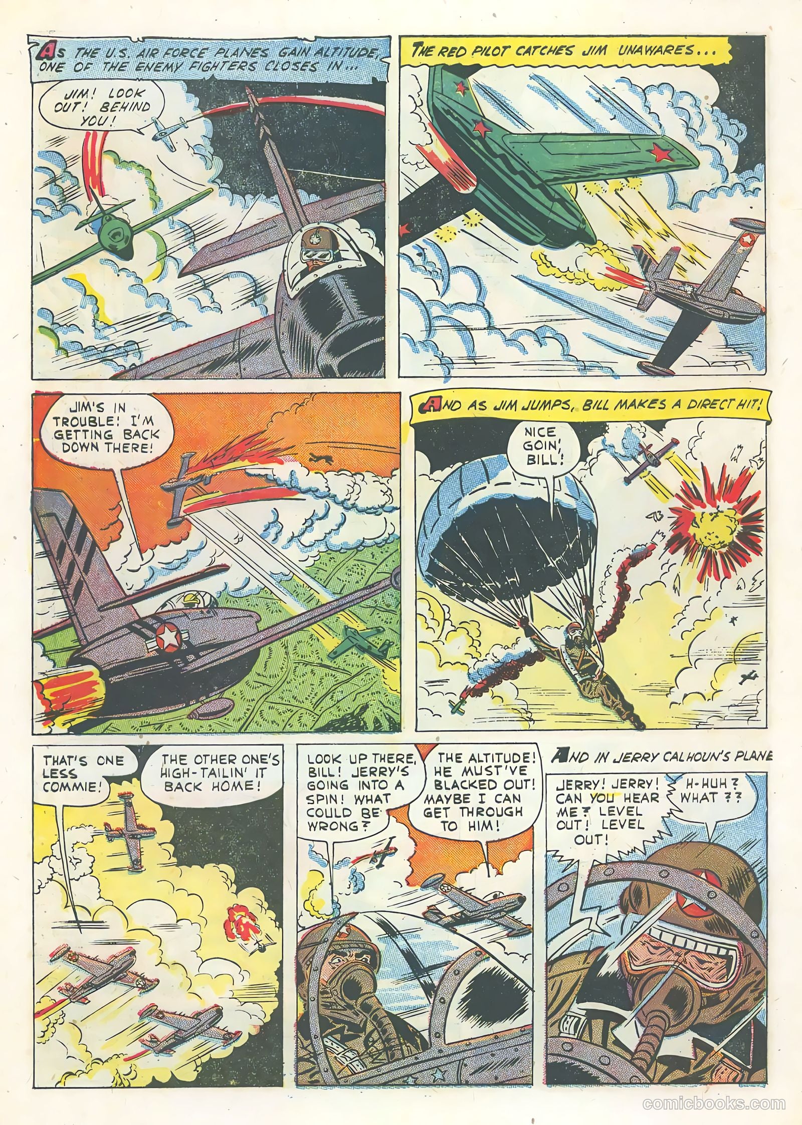 Atom-Age Combat #1 (1952) — page 32 of 36