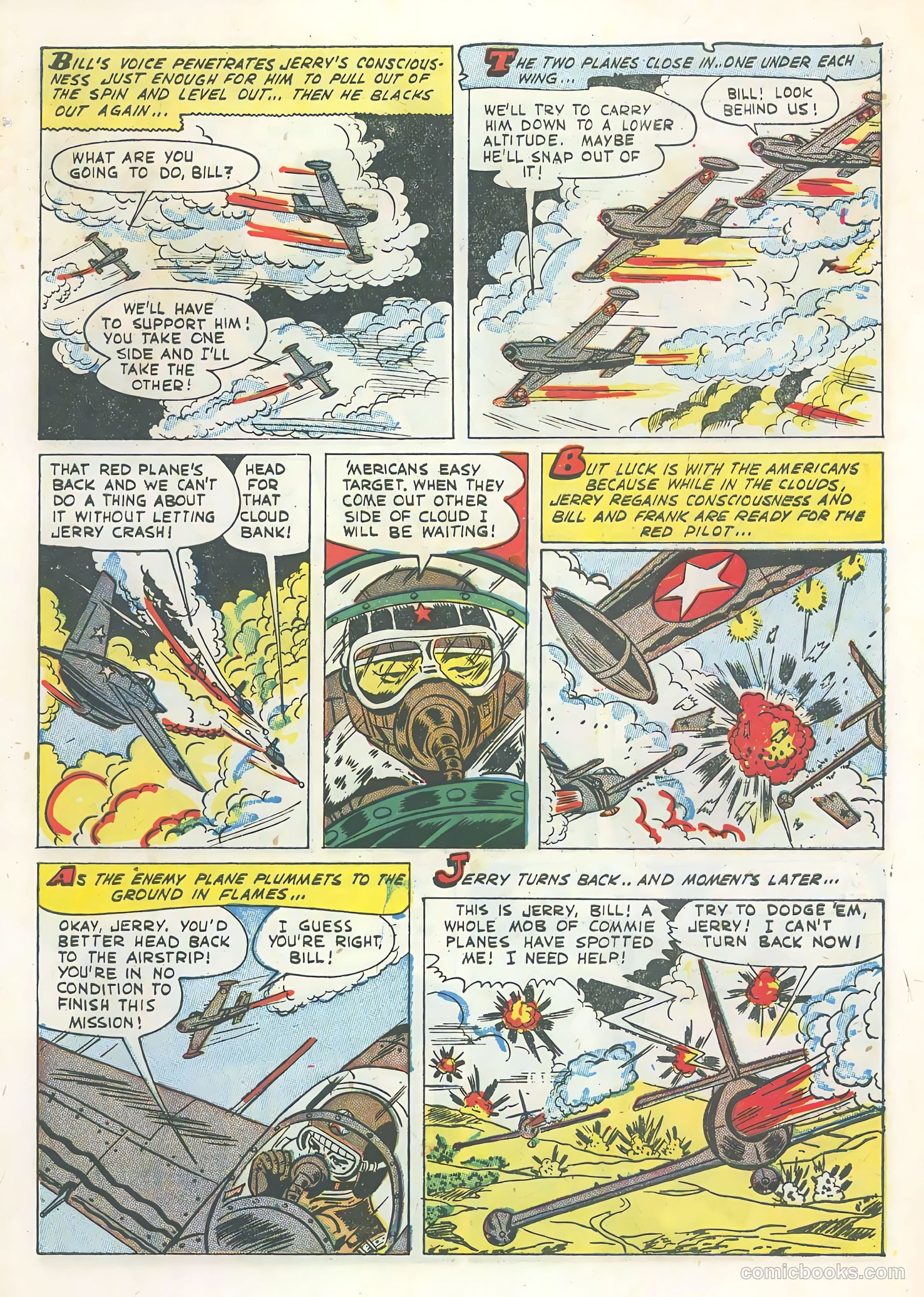 Atom-Age Combat #1 (1952) — page 33 of 36