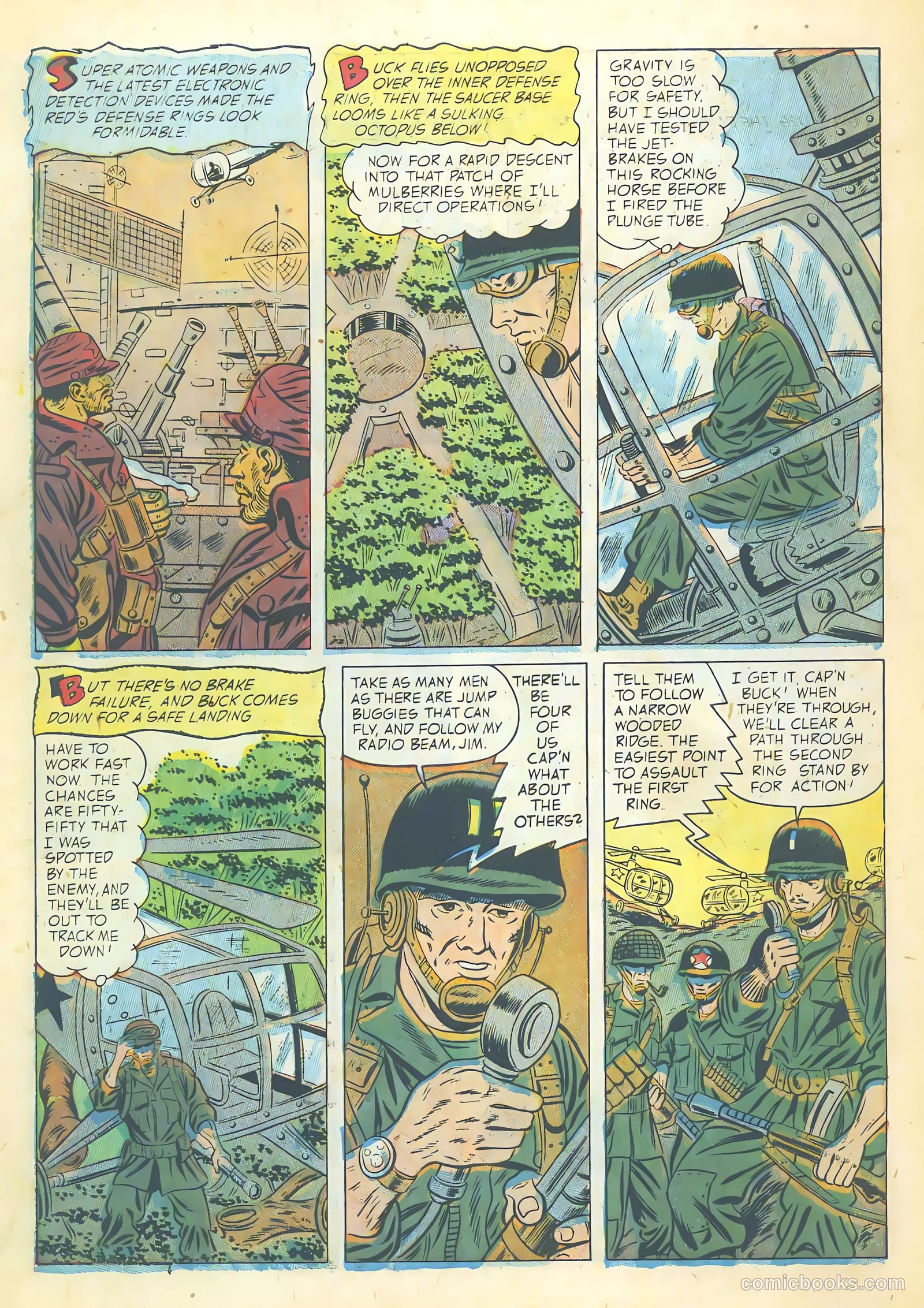 Atom-Age Combat #2 (1952) — page 6 of 36