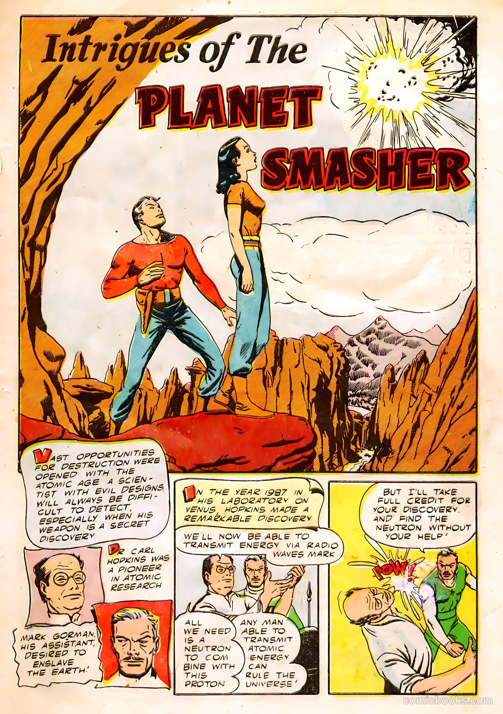 Atom-Age Combat #3 (1952) — page 3 of 36
