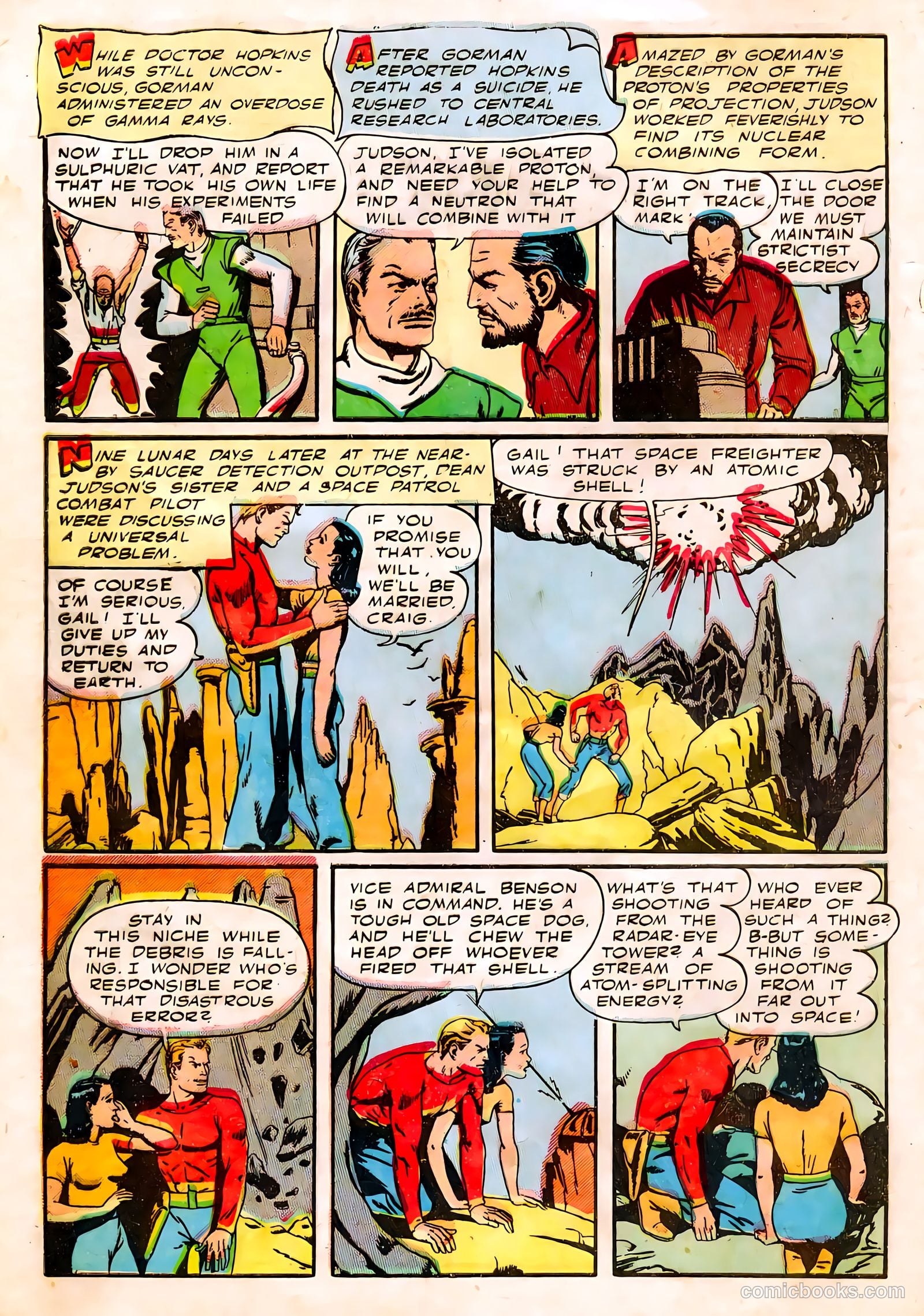 Atom-Age Combat #3 (1952) — page 4 of 36