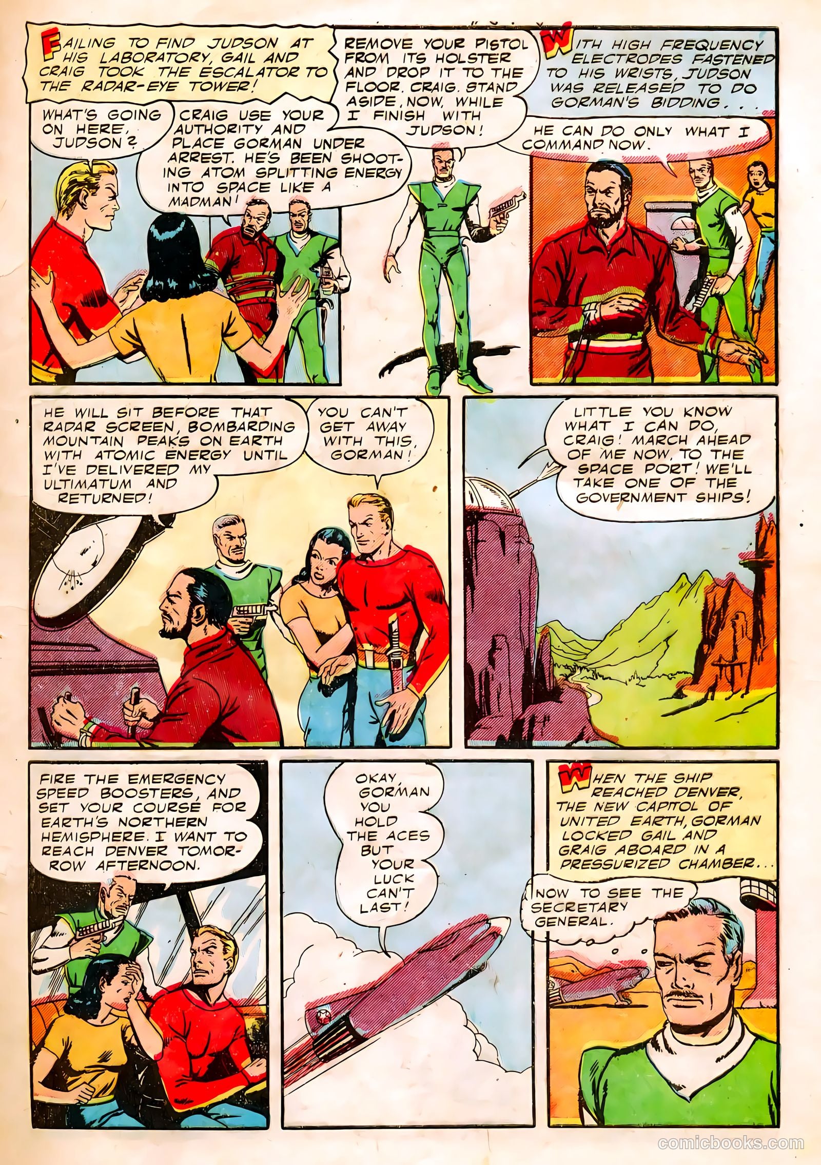 Atom-Age Combat #3 (1952) — page 5 of 36