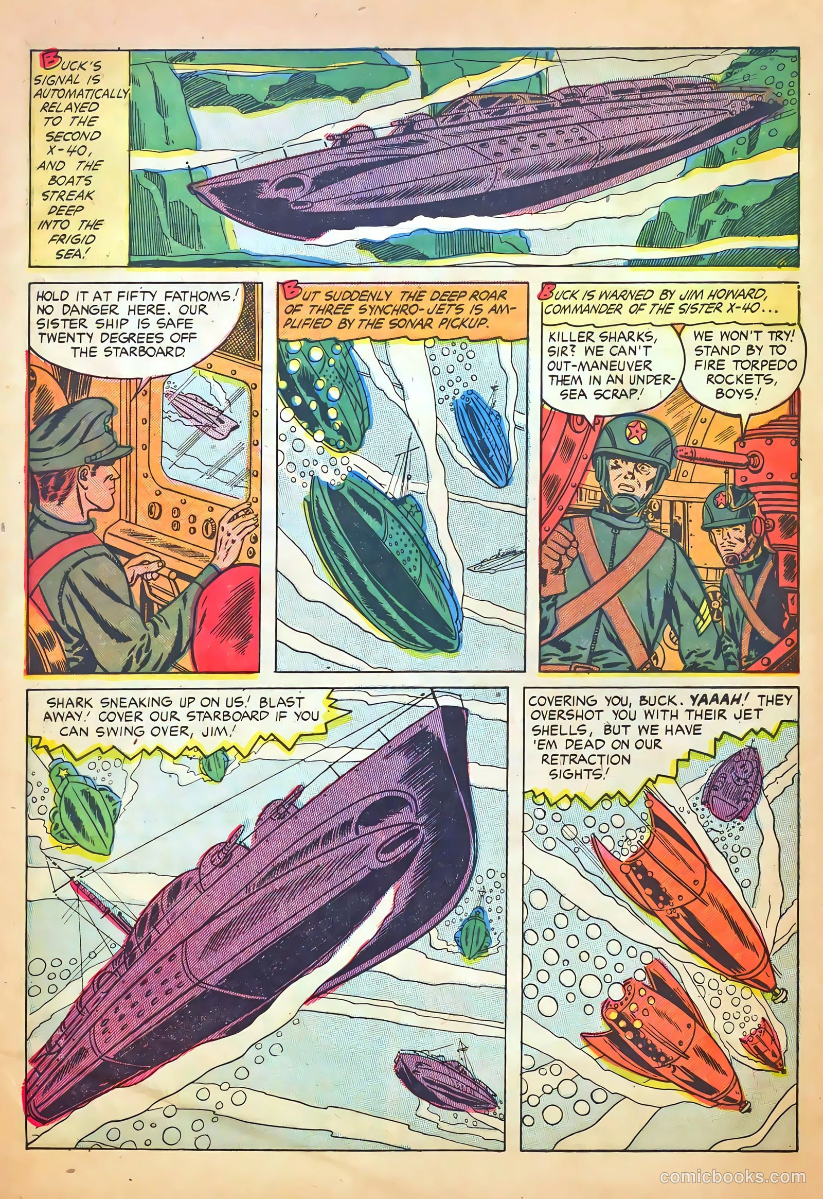 Atom-Age Combat #4 (1953) — page 4 of 36